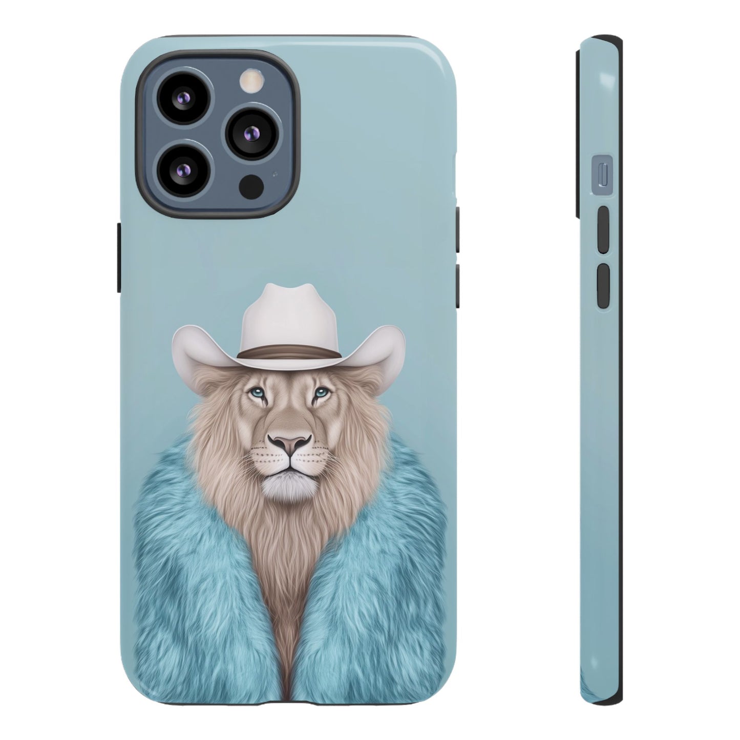 Lion in Fur Coat