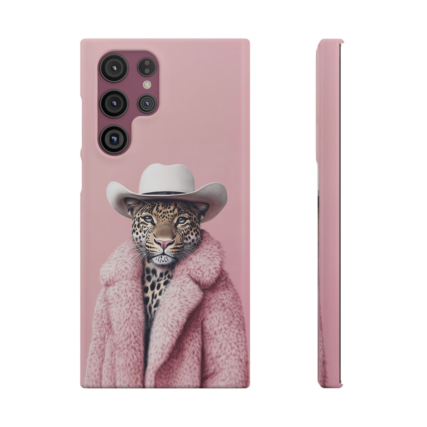 Leopard Fur Coat - Slim Case