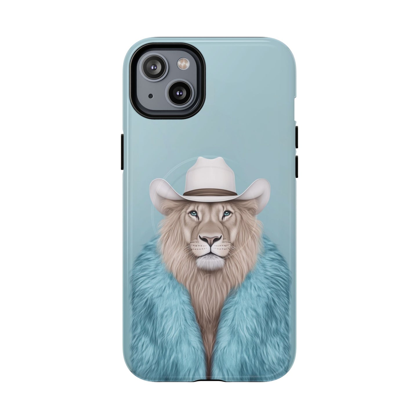 Lion in Fur Coat