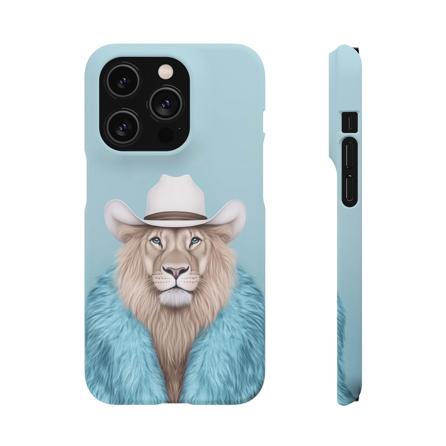 Lion in Fur Coat