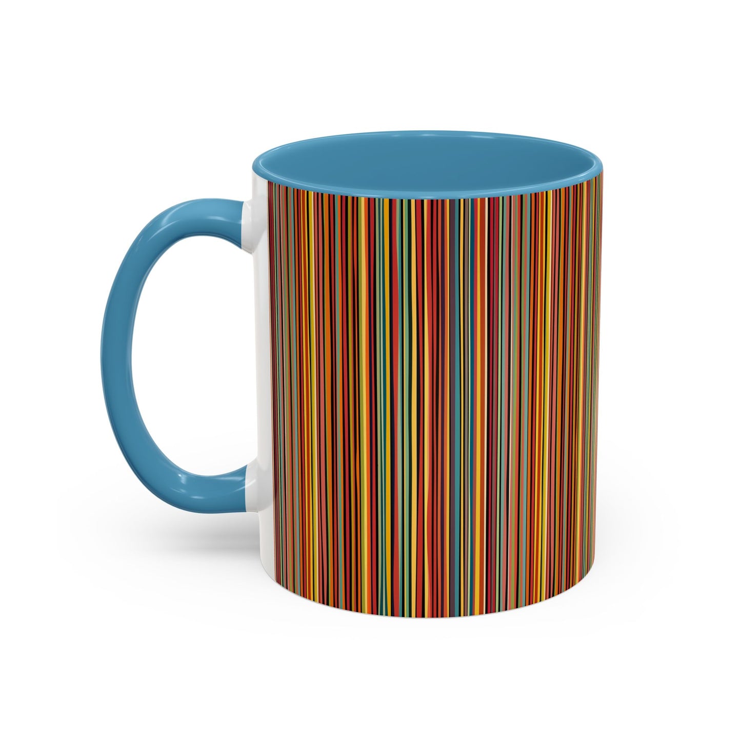 Coffee Mug - Vibrant Coloured Lines