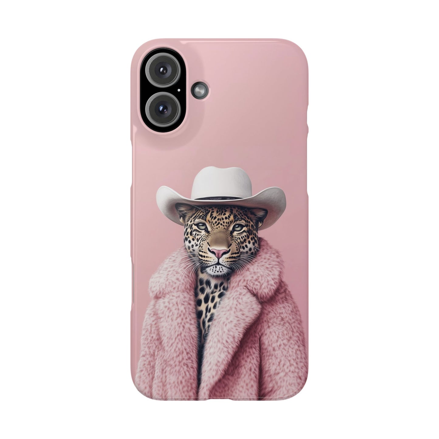 Leopard Fur Coat - Slim Case