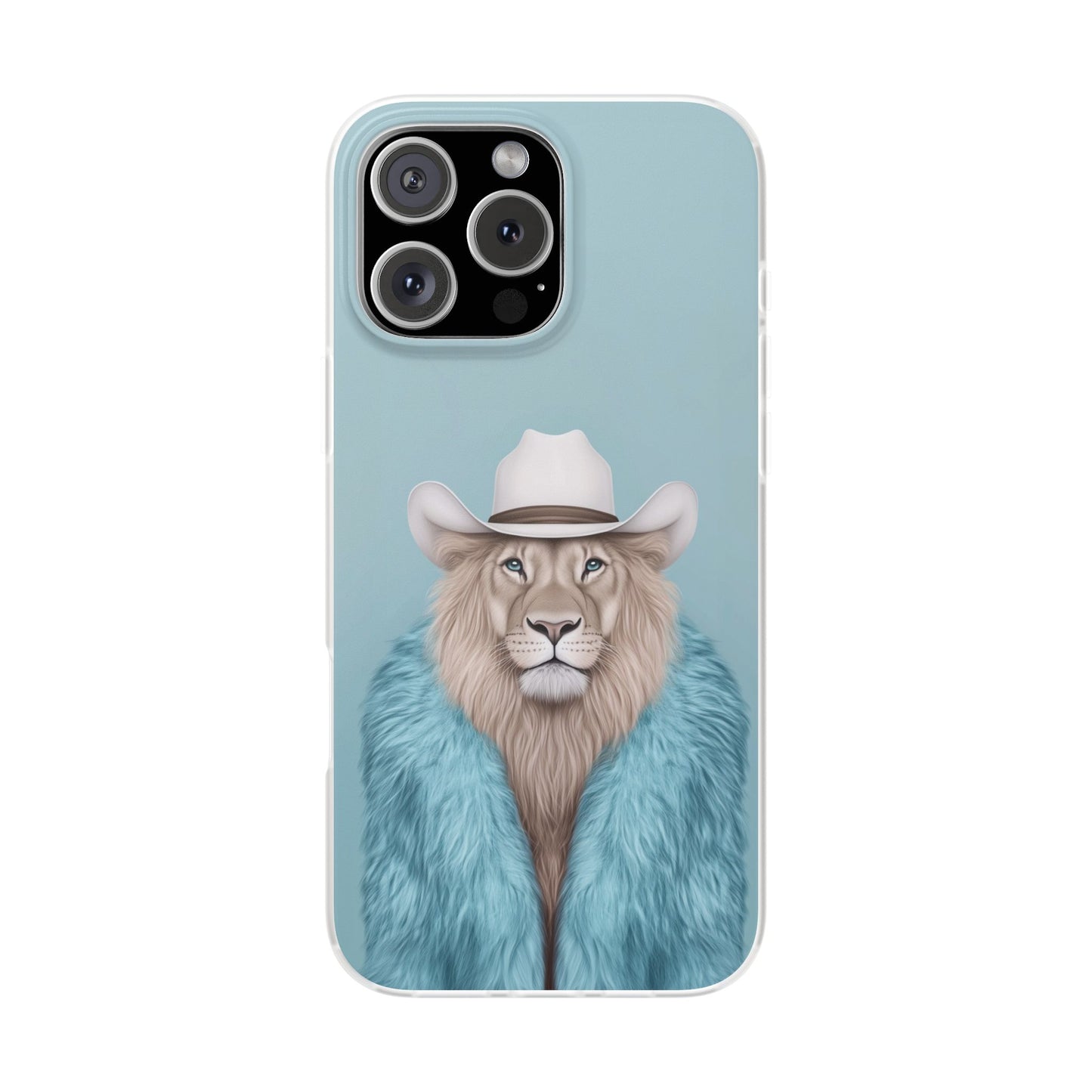 Lion in Fur Coat