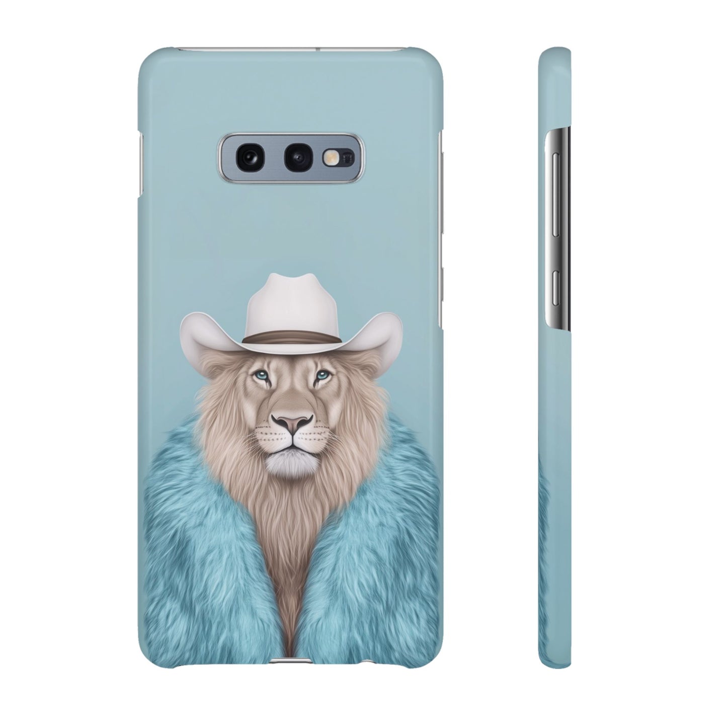 Lion in Fur Coat