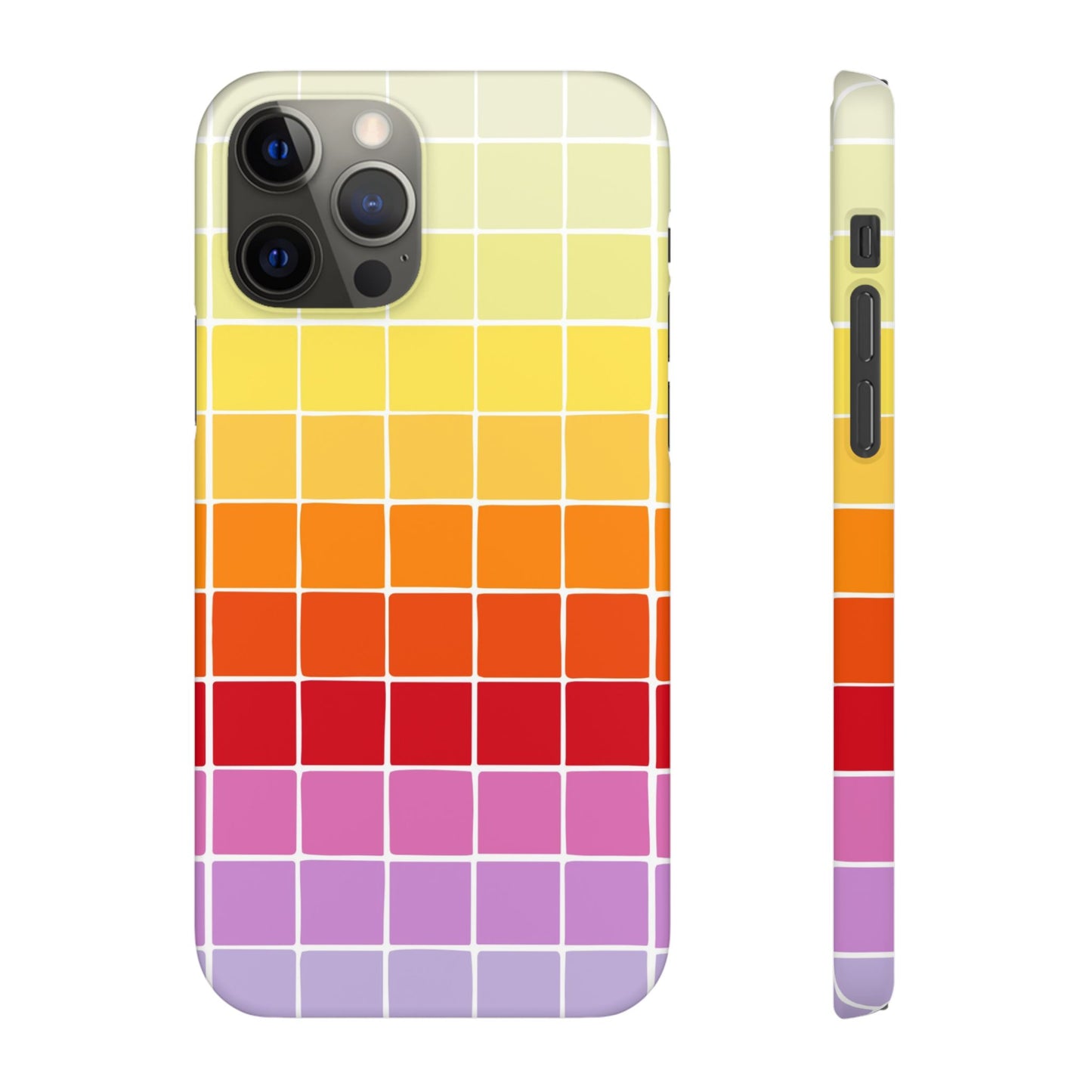 Colourful Squares - Slim Case
