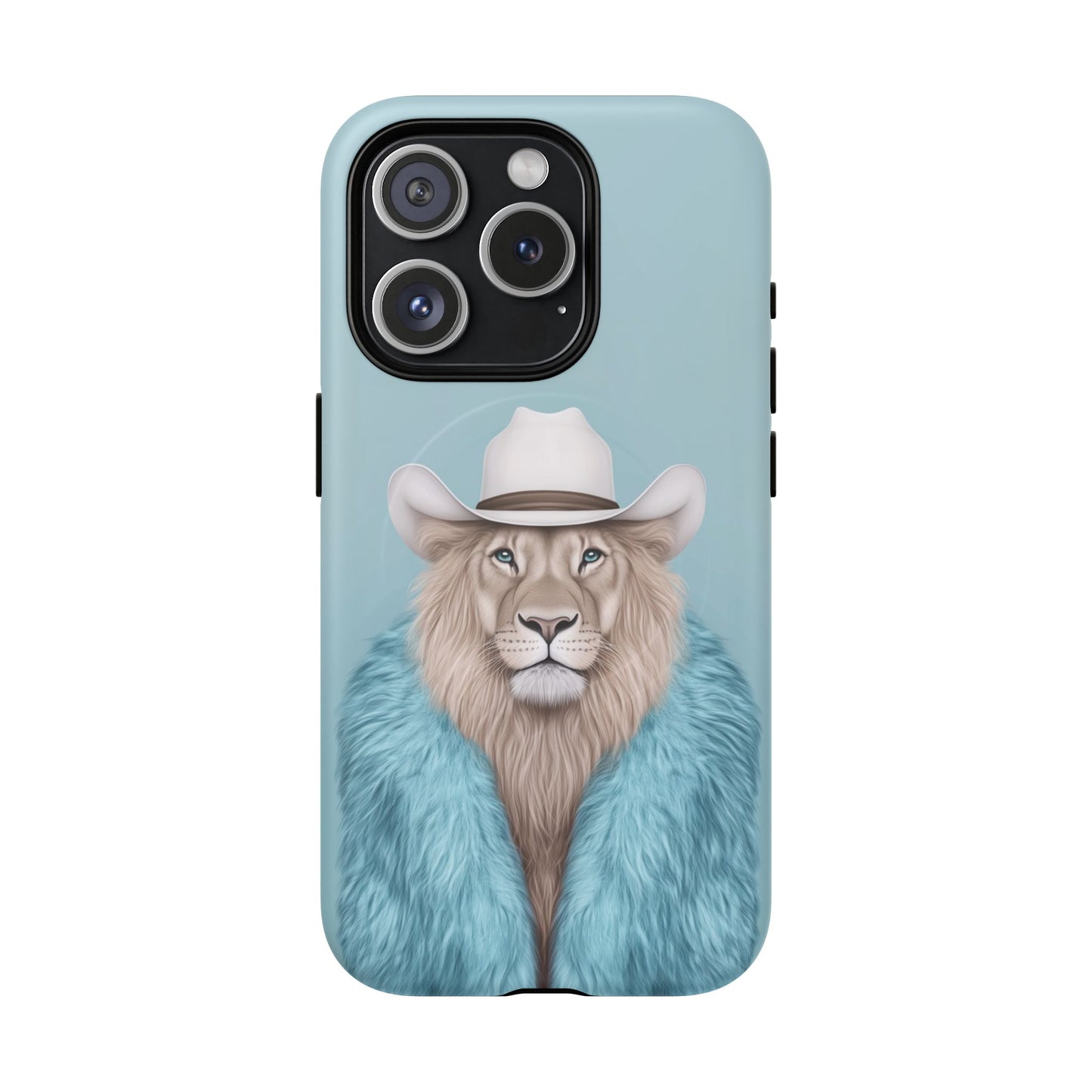 Lion in Fur Coat