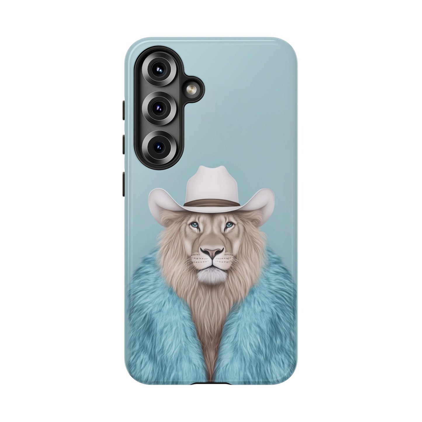 Lion in Fur Coat
