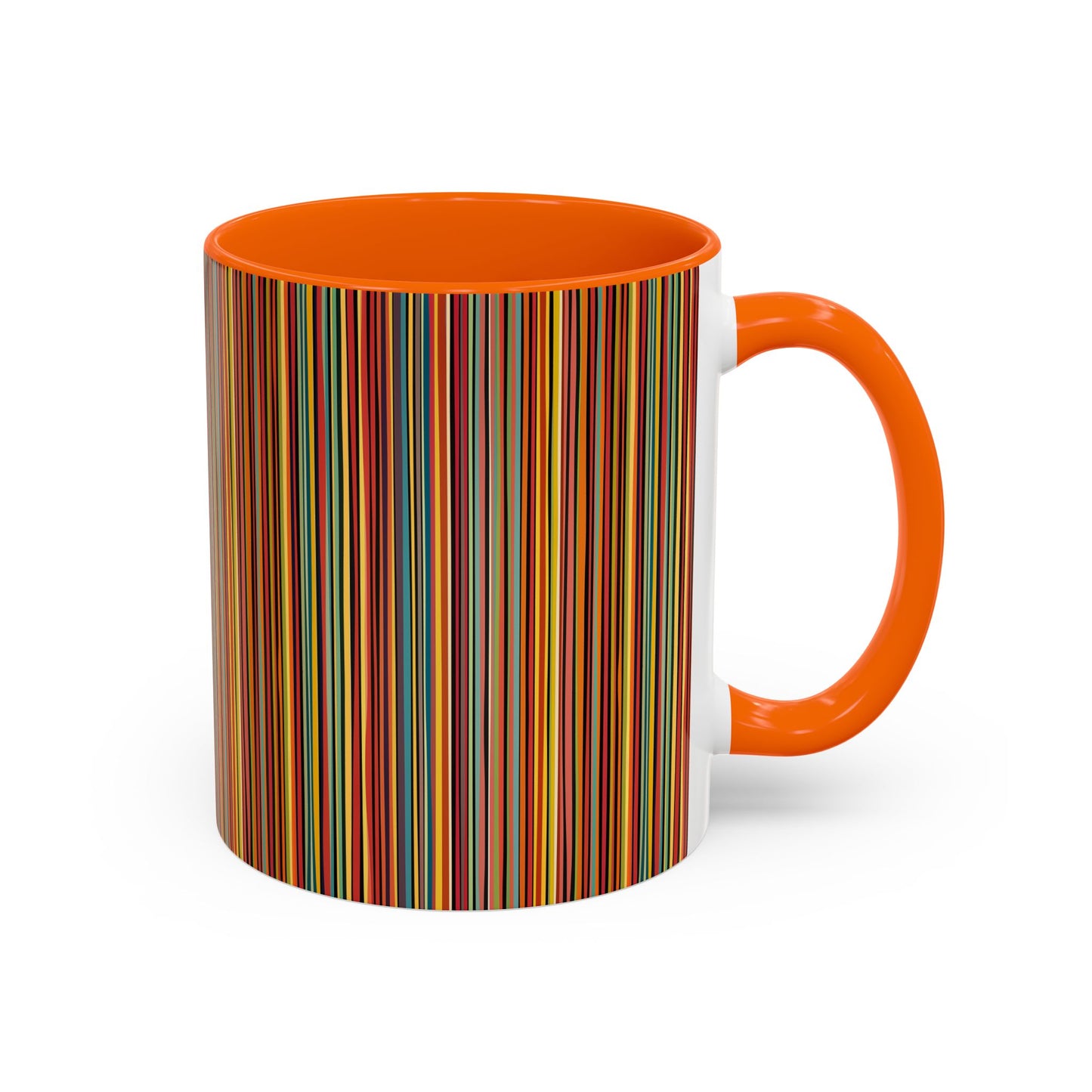 Coffee Mug - Vibrant Coloured Lines