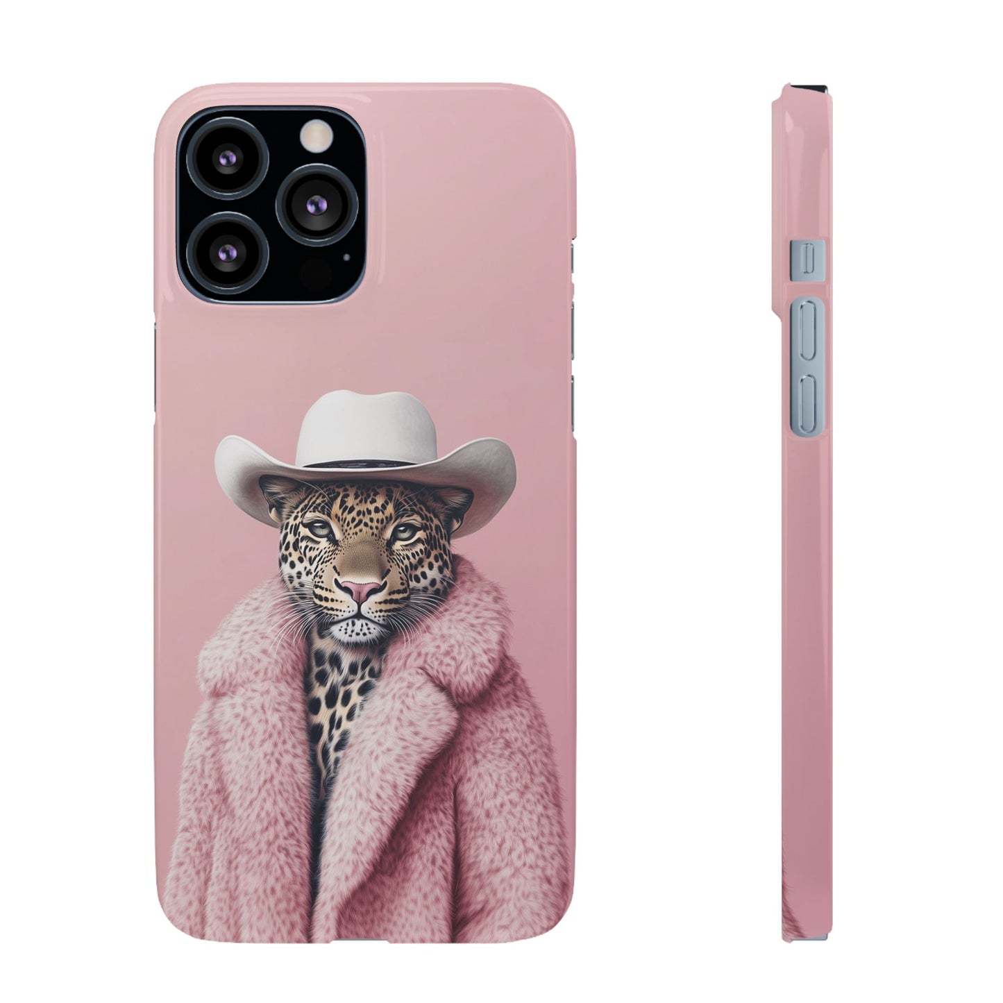 Leopard Fur Coat - Slim Case
