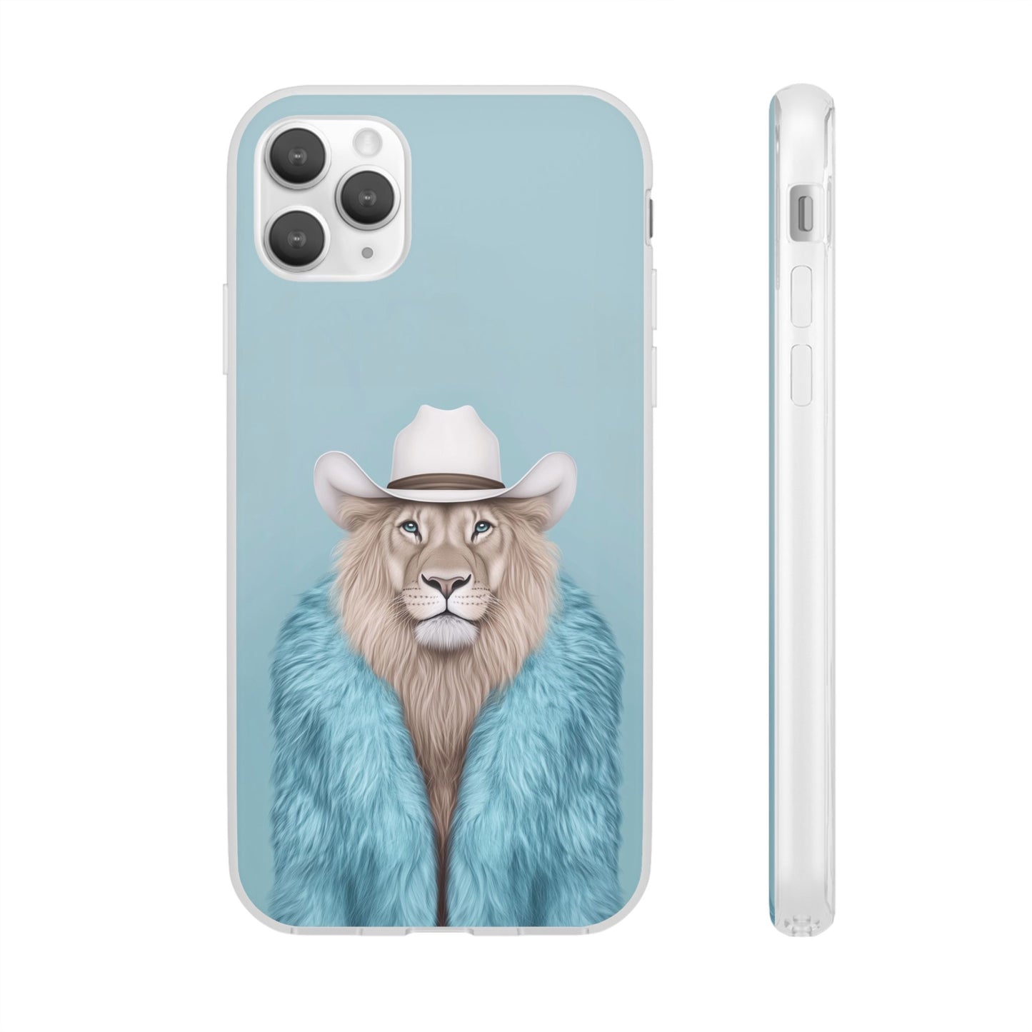 Lion in Fur Coat