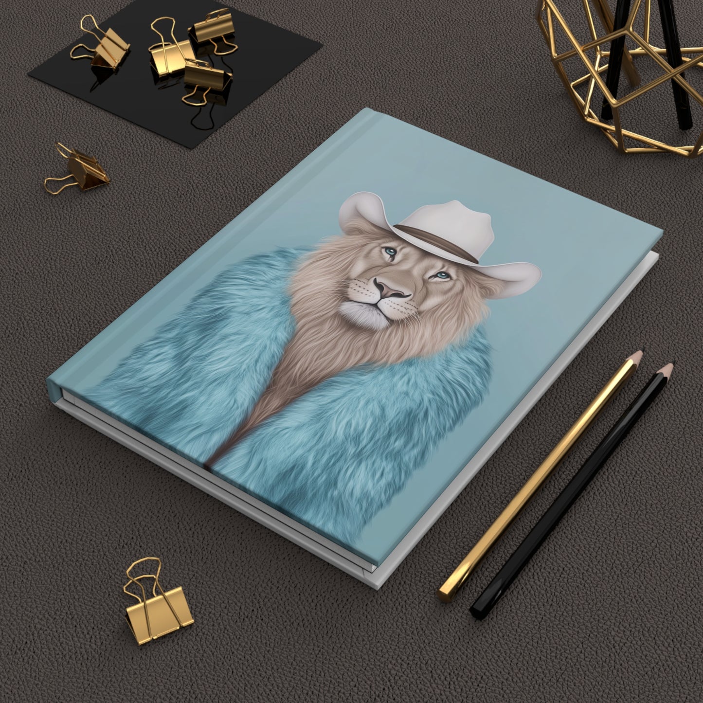 Lion in Fur Coat