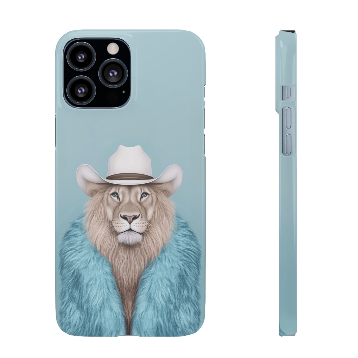 Lion in Fur Coat