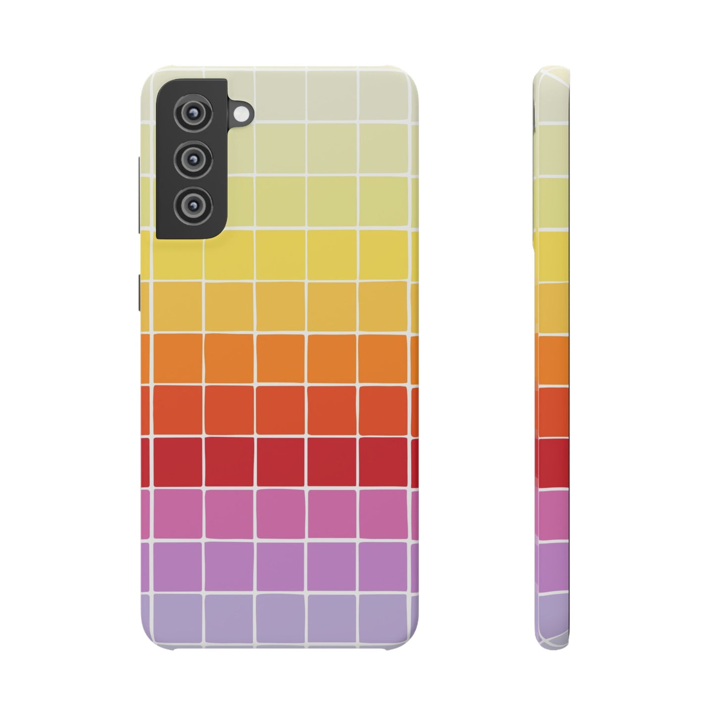 Colourful Squares - Slim Case