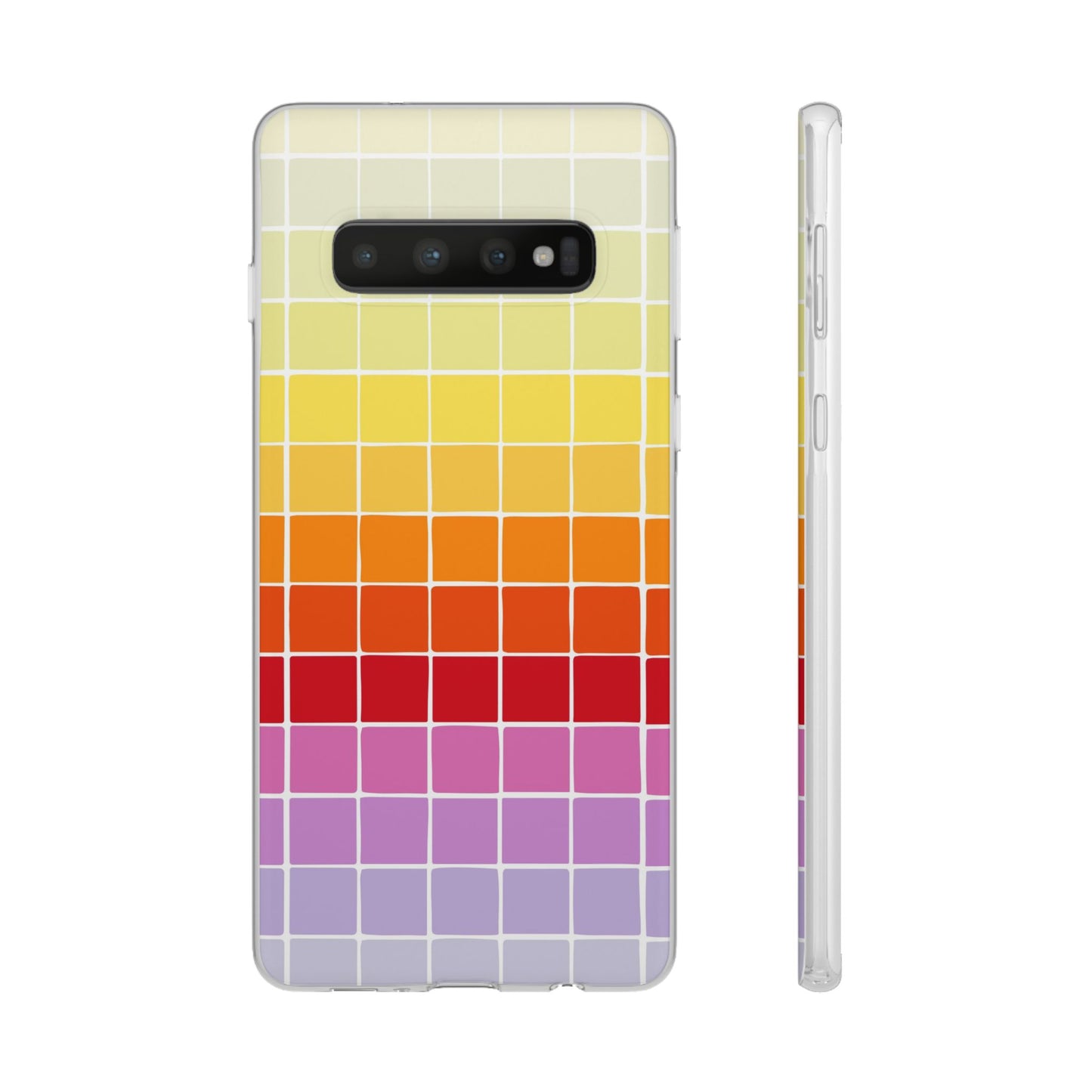 Colourful Squares - Flexi Case
