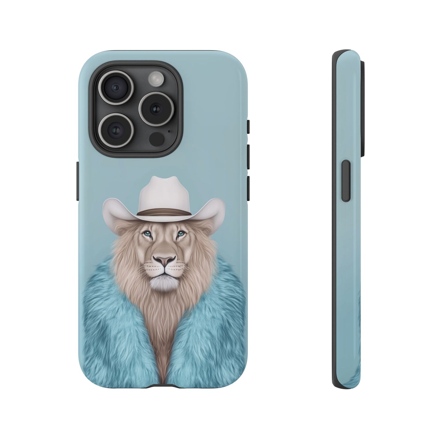 Lion in Fur Coat