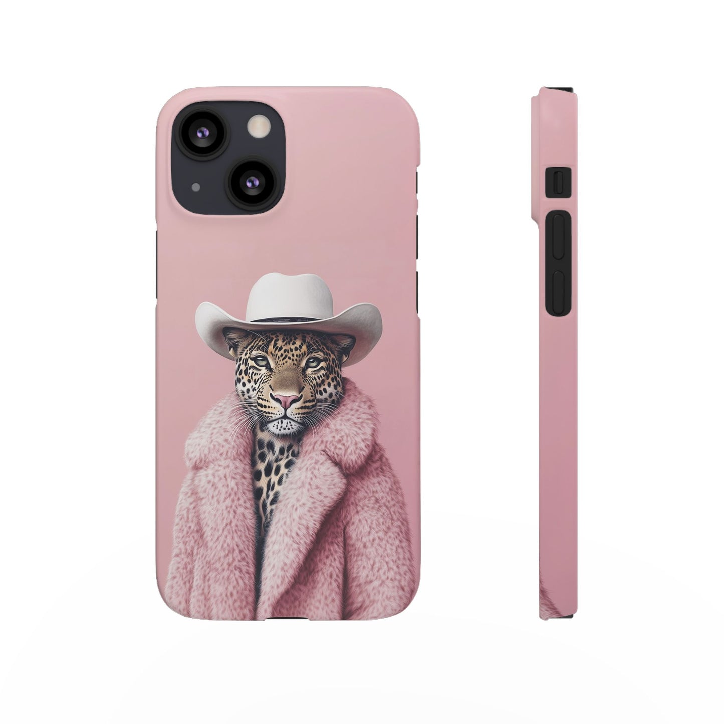 Leopard Fur Coat - Slim Case