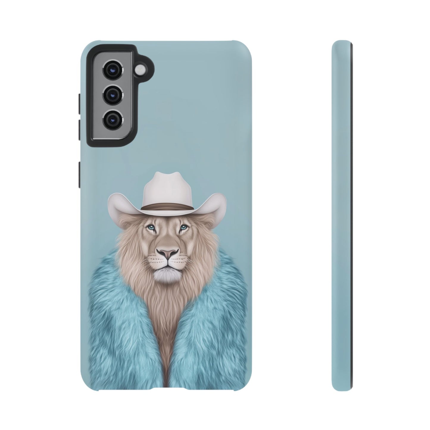 Lion in Fur Coat