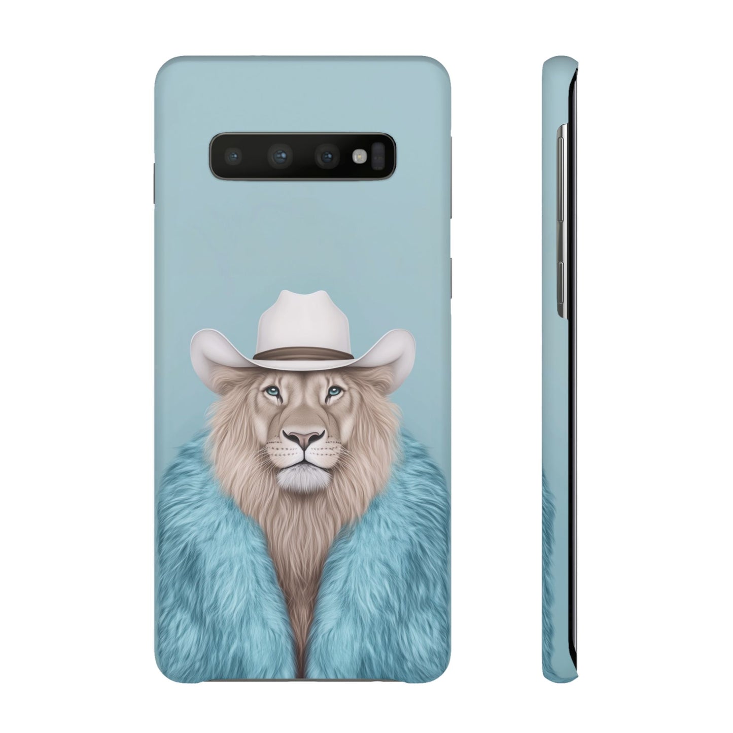 Lion in Fur Coat