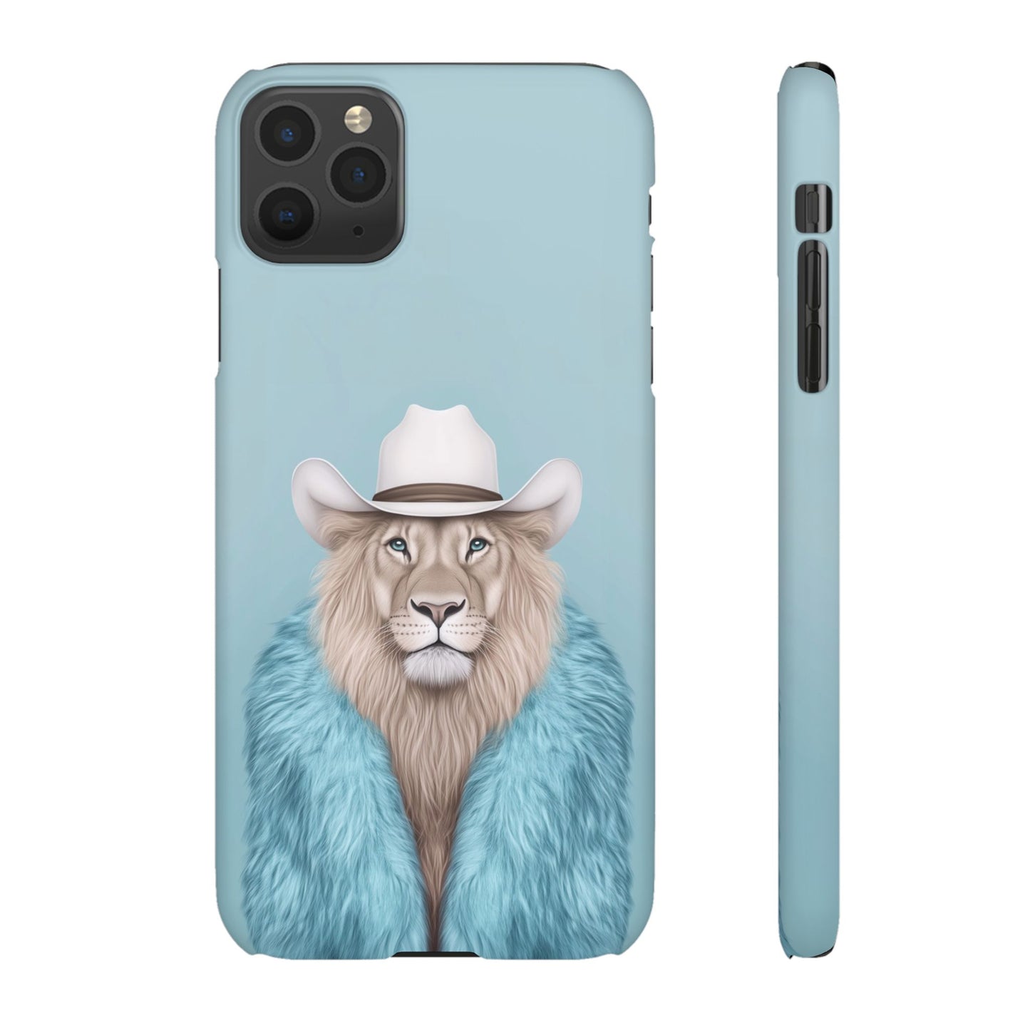 Lion in Fur Coat