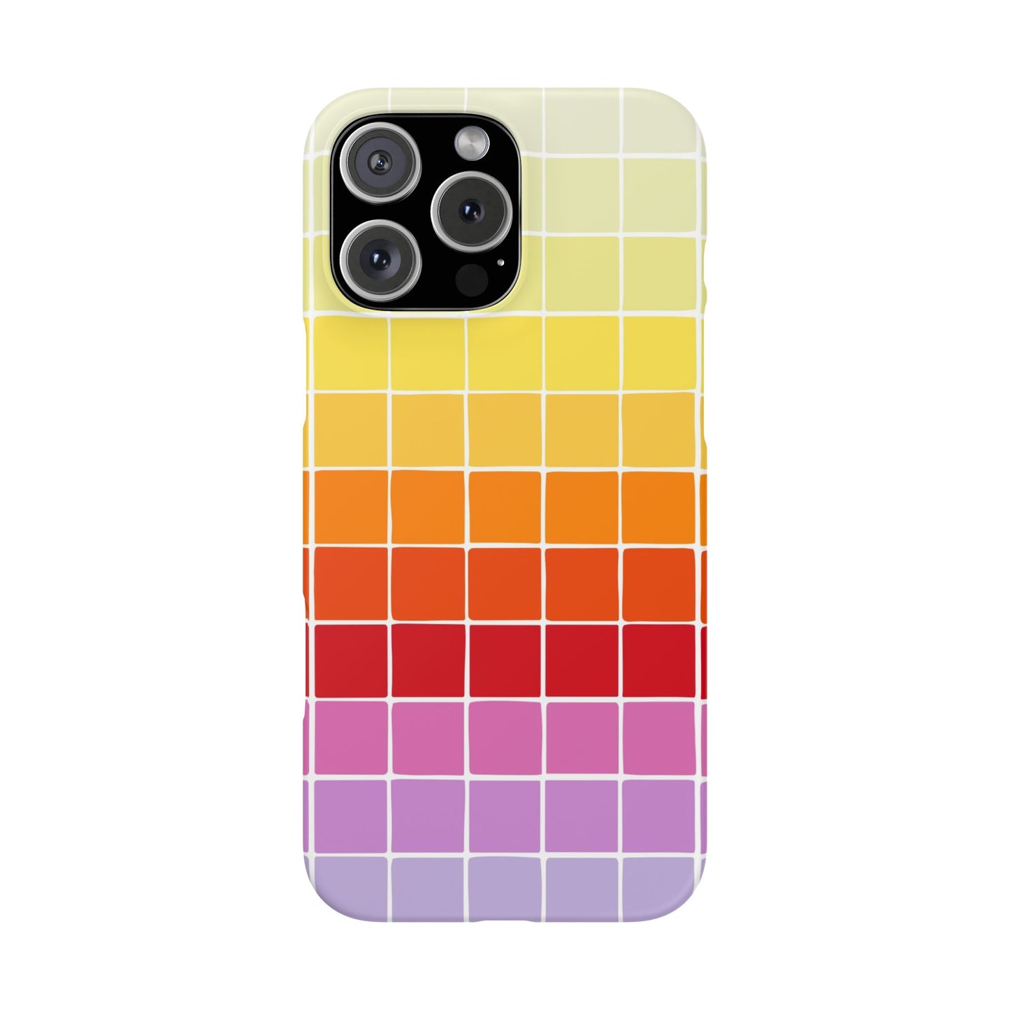 Colourful Squares - Slim Case