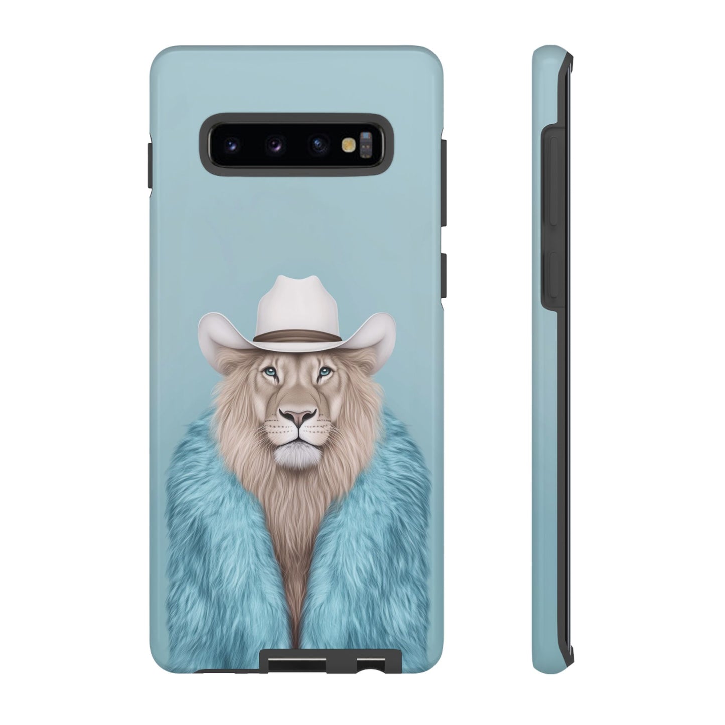 Lion in Fur Coat
