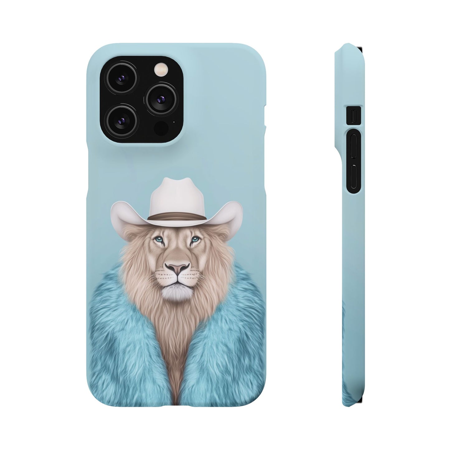 Lion in Fur Coat