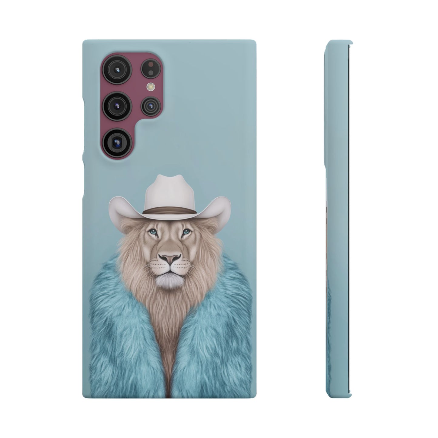 Lion in Fur Coat
