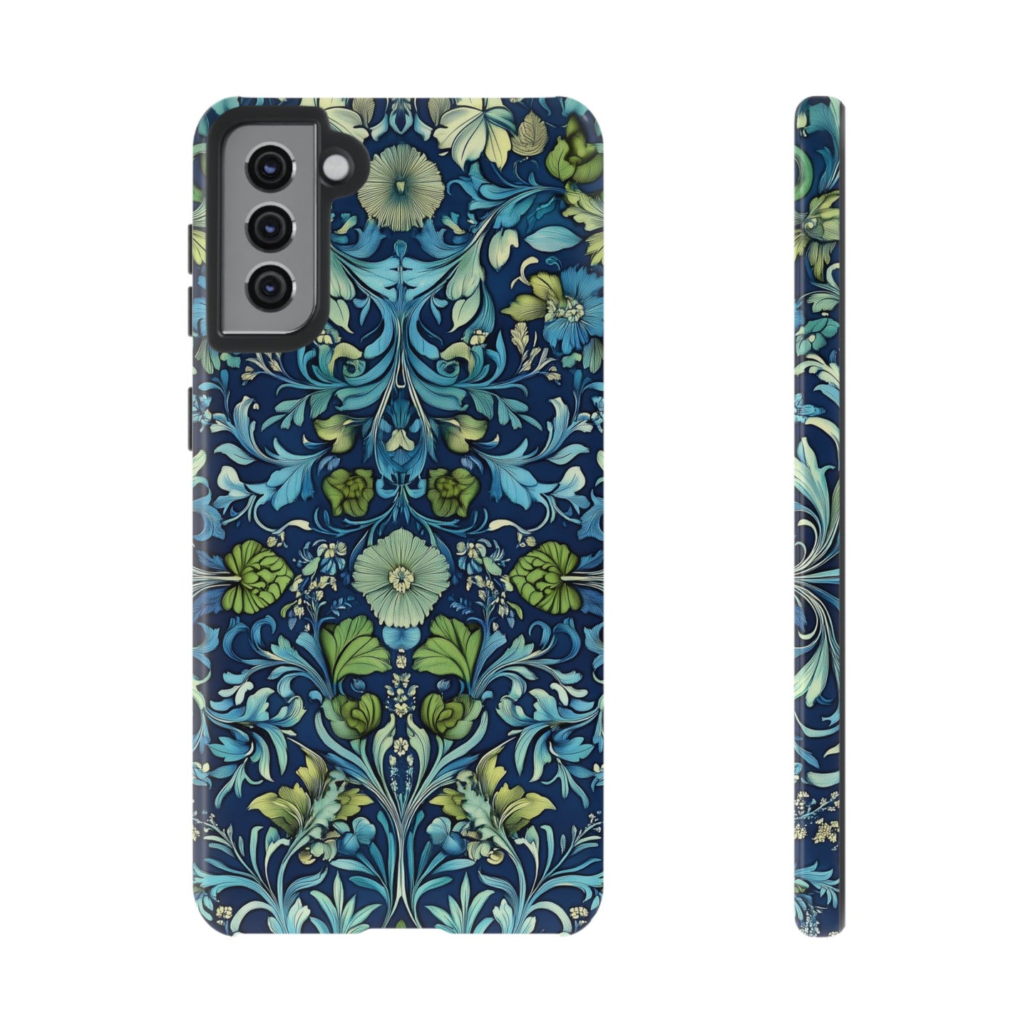 Blue William Morris Style - Tough Case