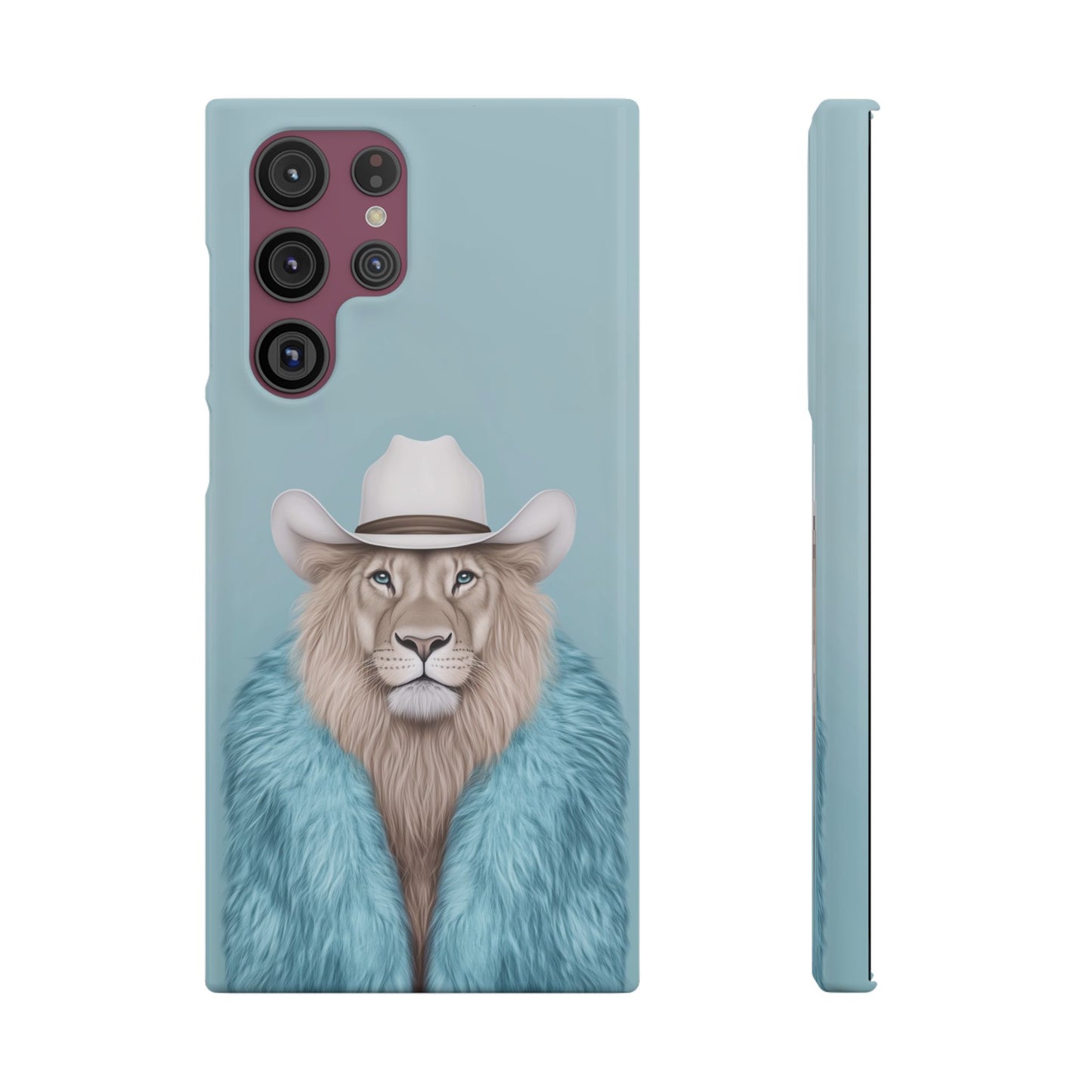 Lion in Fur Coat