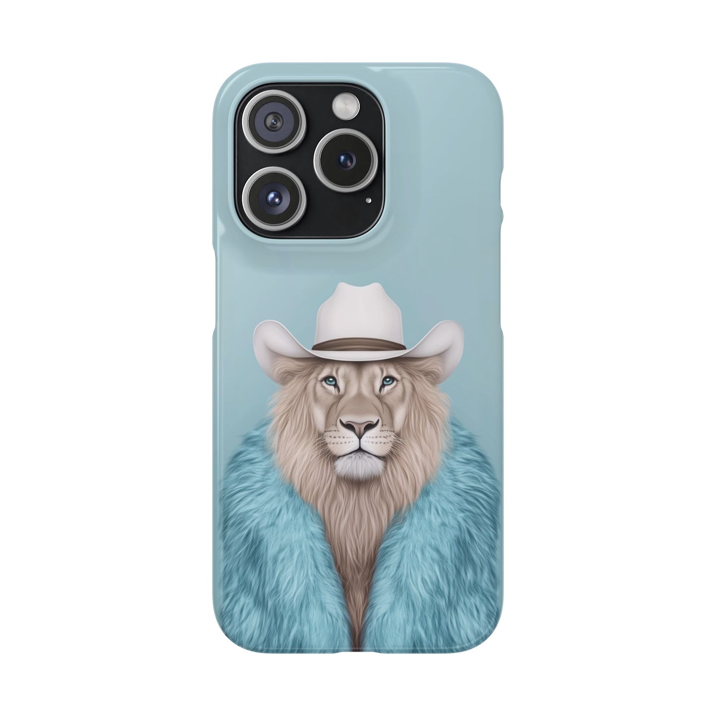 Lion in Fur Coat