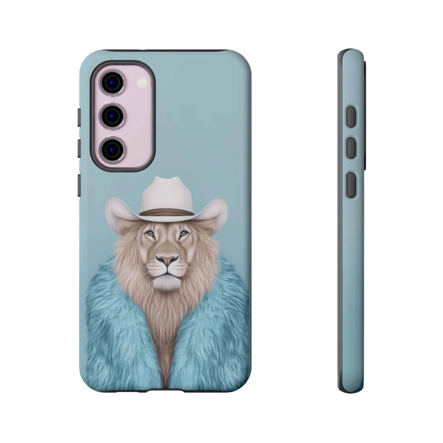 Lion in Fur Coat