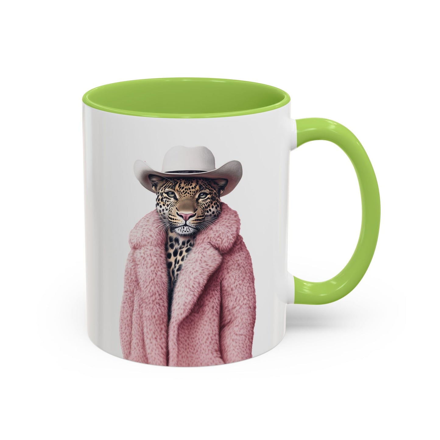 Coffee Mug - Cool Cat in Pink Fur