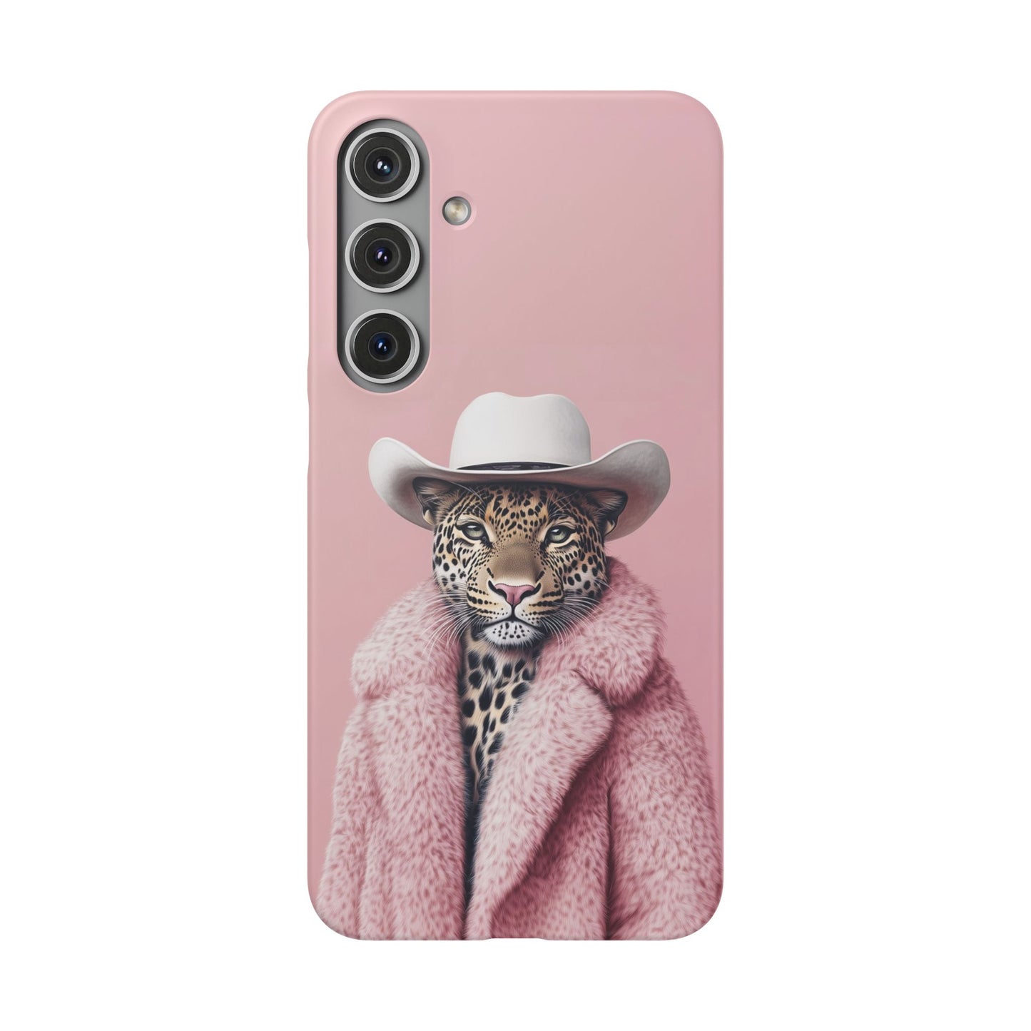 Leopard Fur Coat - Slim Case