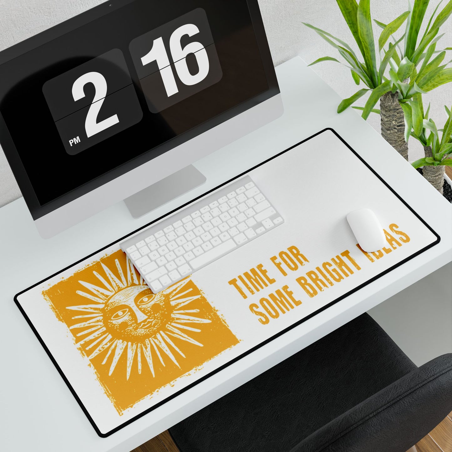 Desk Mat - Time For Some Bright Ideas