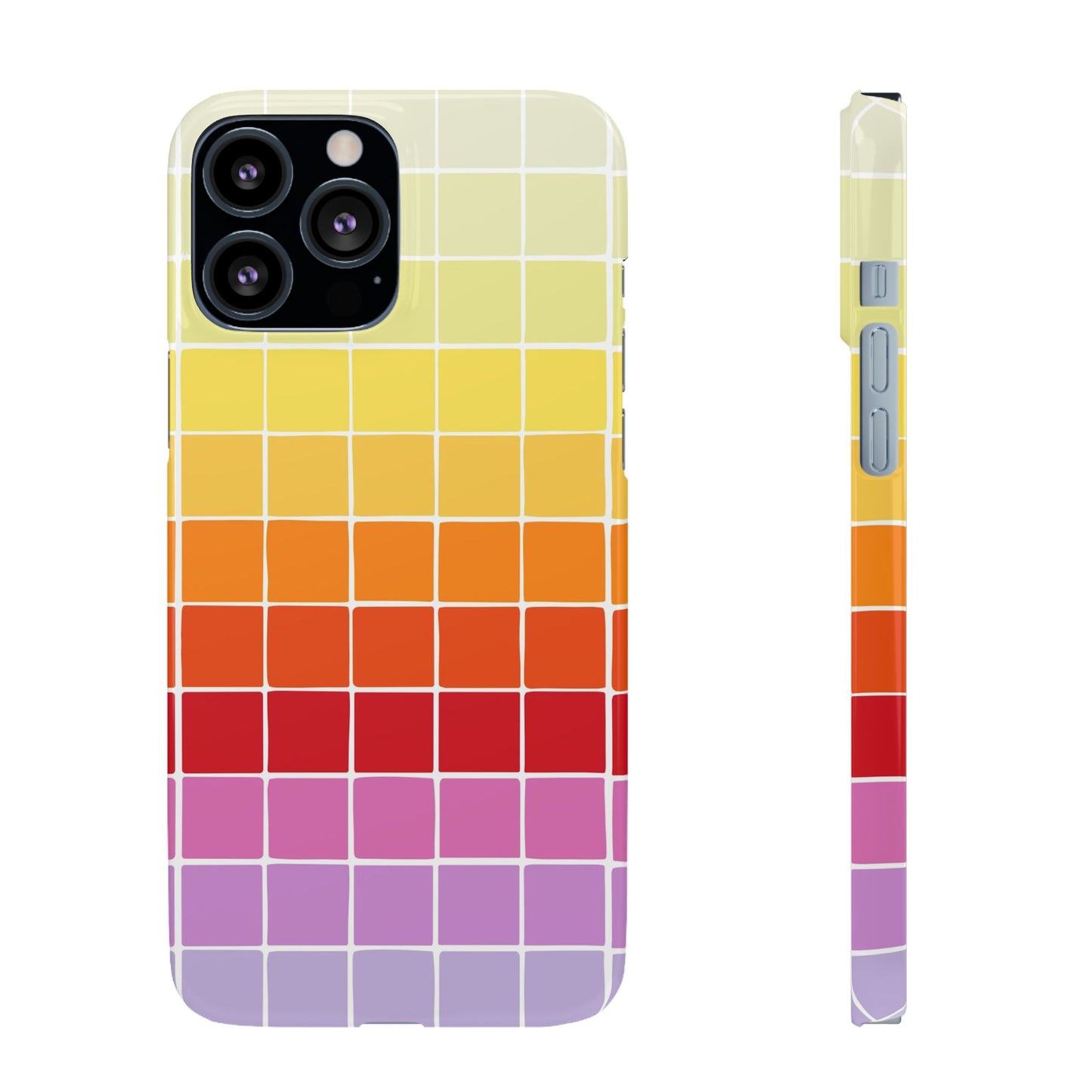 Colourful Squares - Slim Case