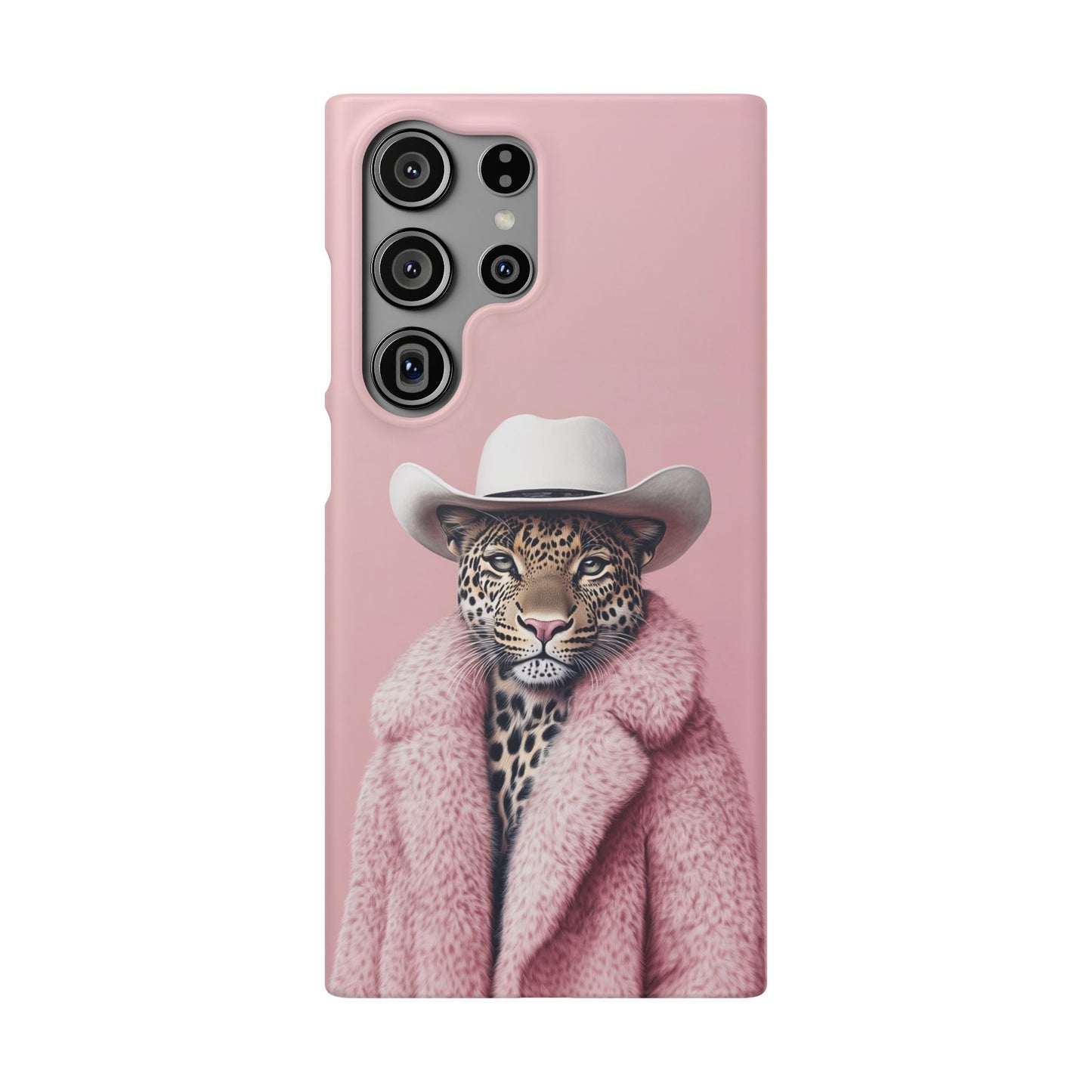 Leopard Fur Coat - Slim Case