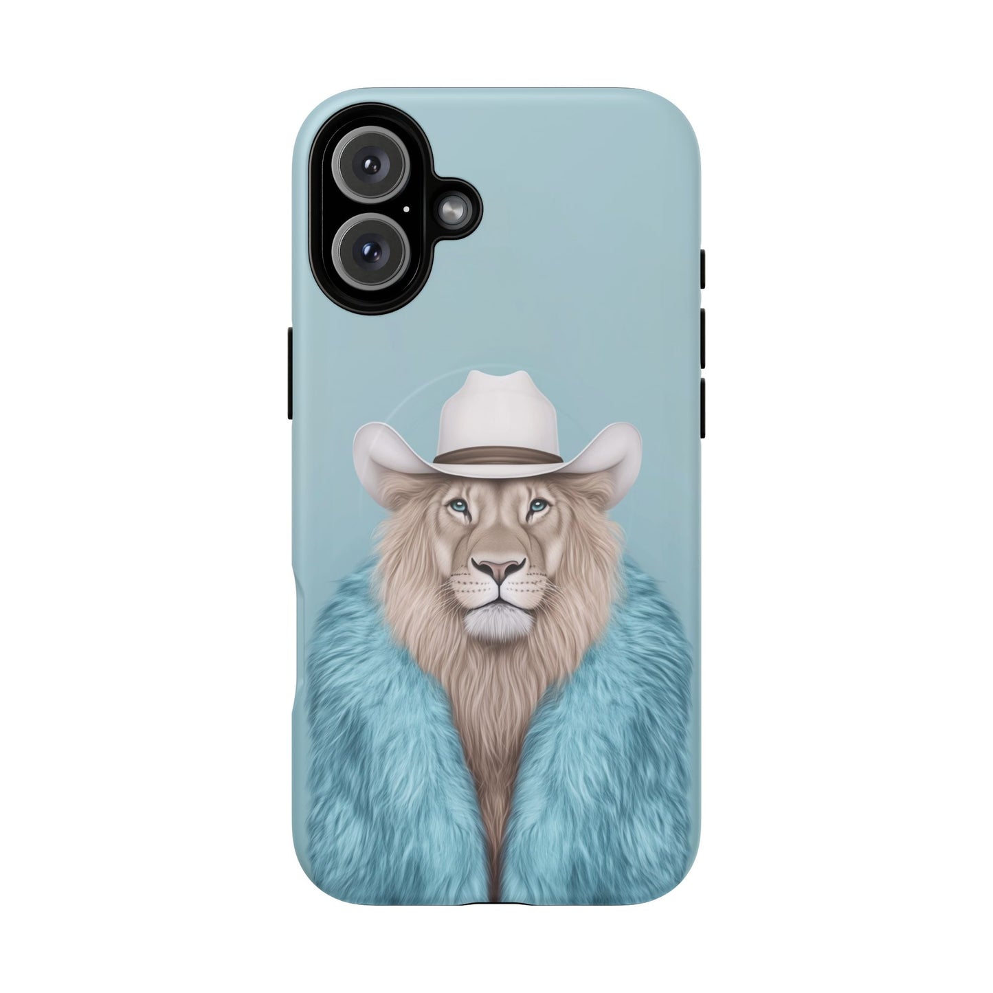 Lion in Fur Coat