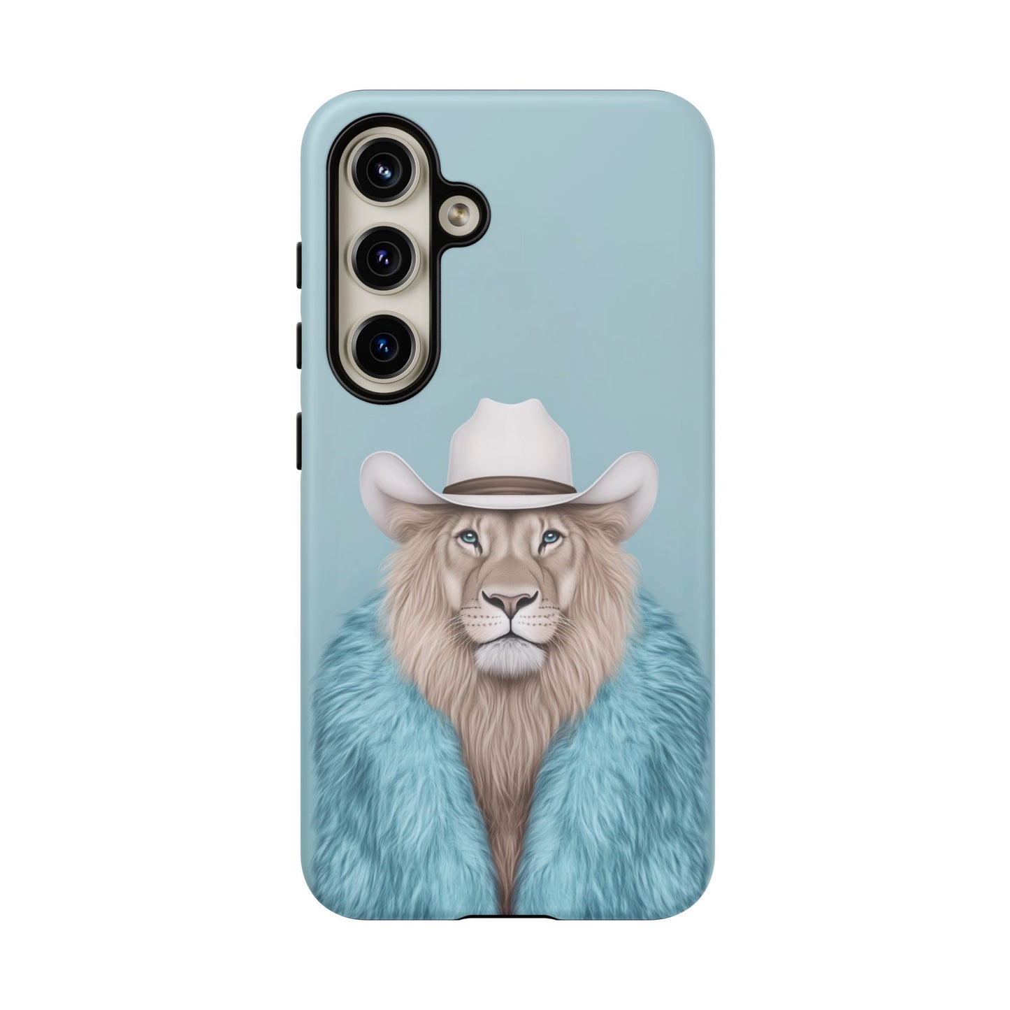 Lion in Fur Coat