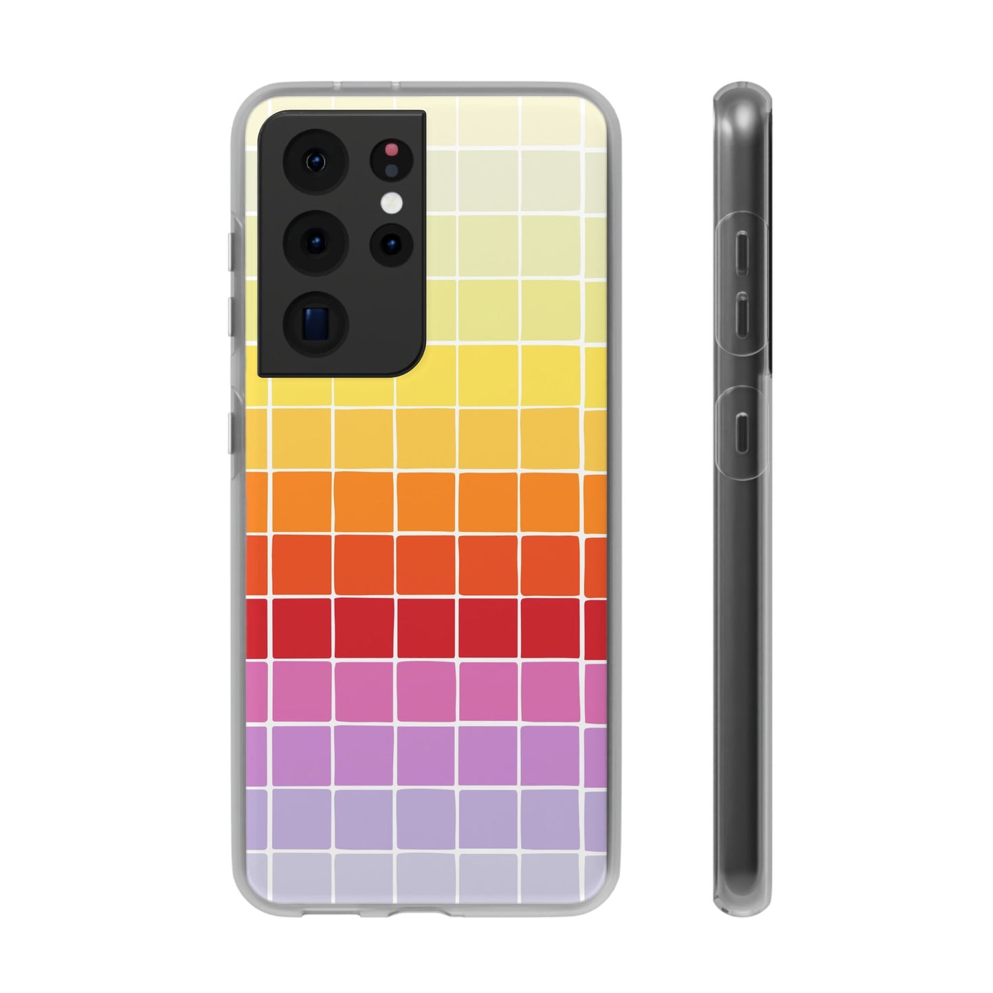 Colourful Squares - Flexi Case