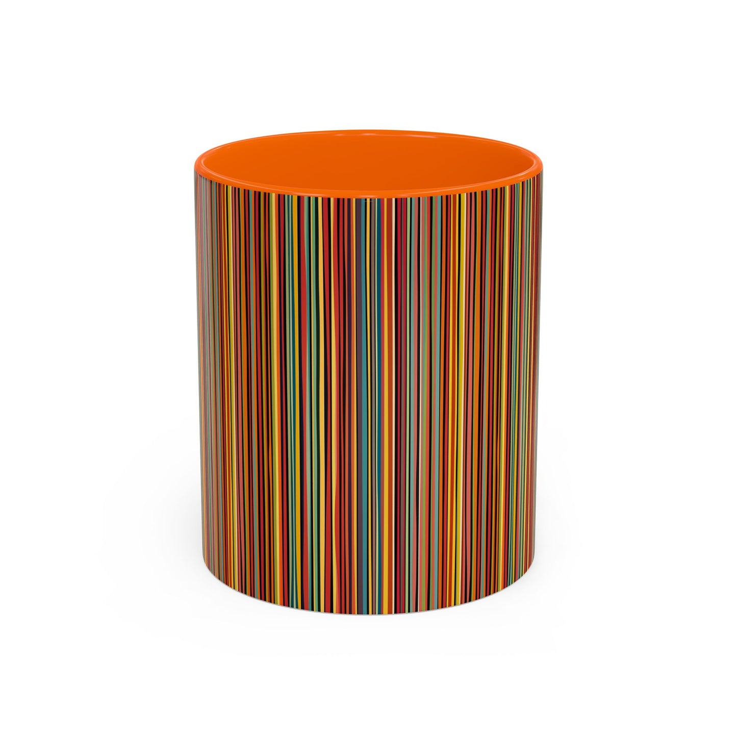Coffee Mug - Vibrant Coloured Lines