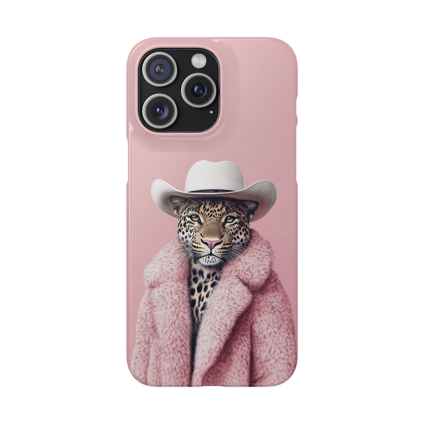 Leopard Fur Coat - Slim Case