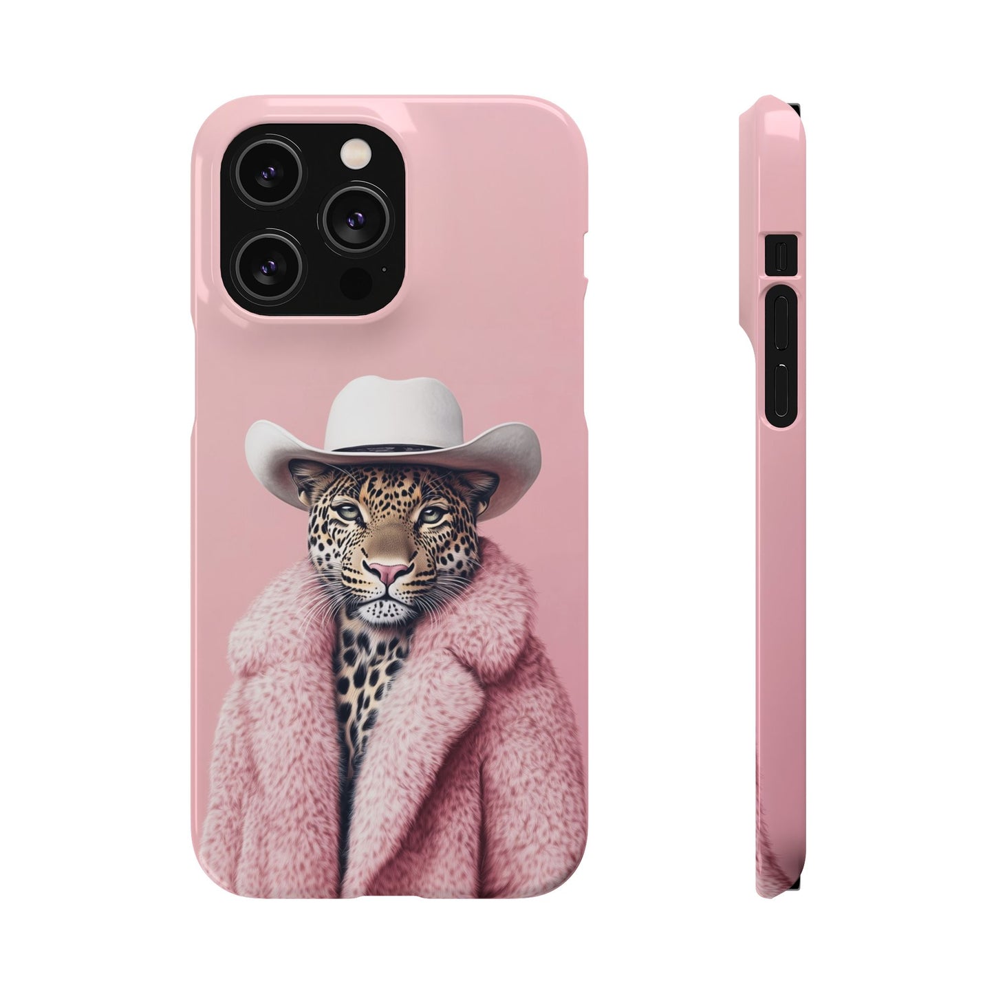 Leopard Fur Coat - Slim Case
