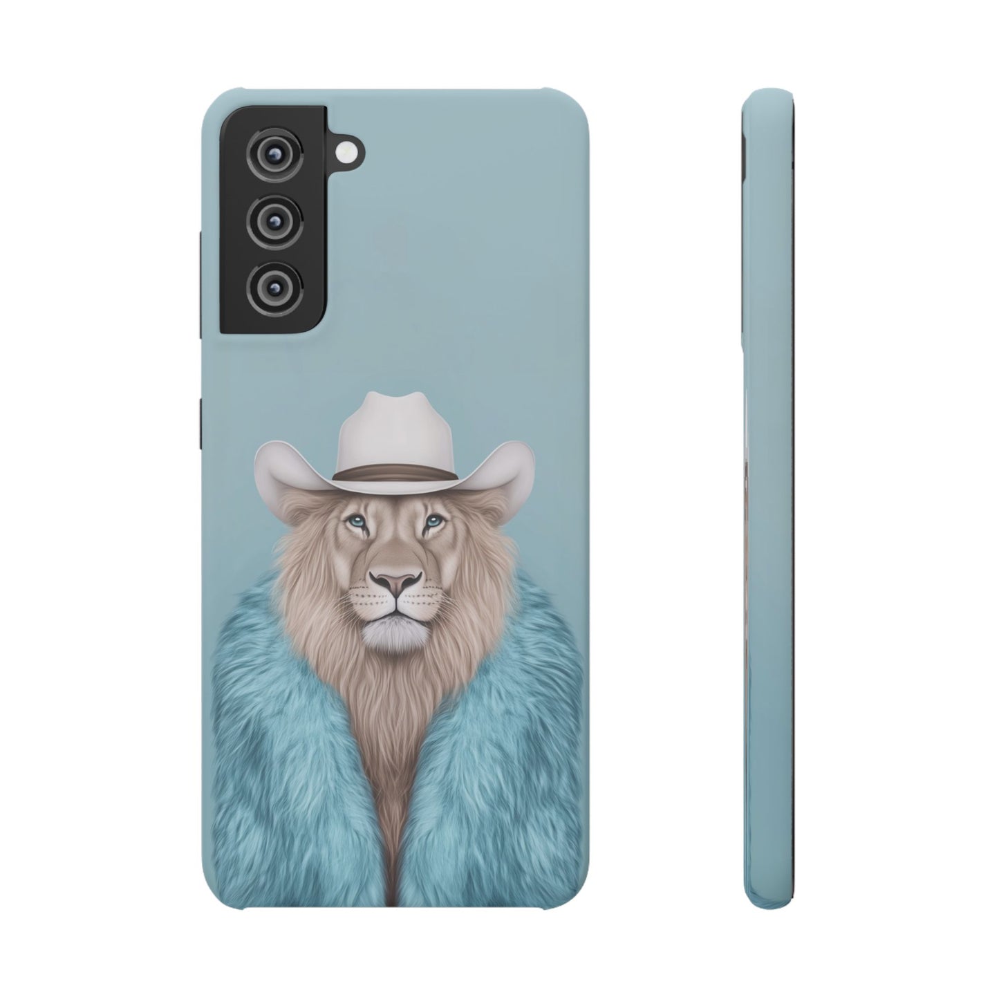 Lion in Fur Coat