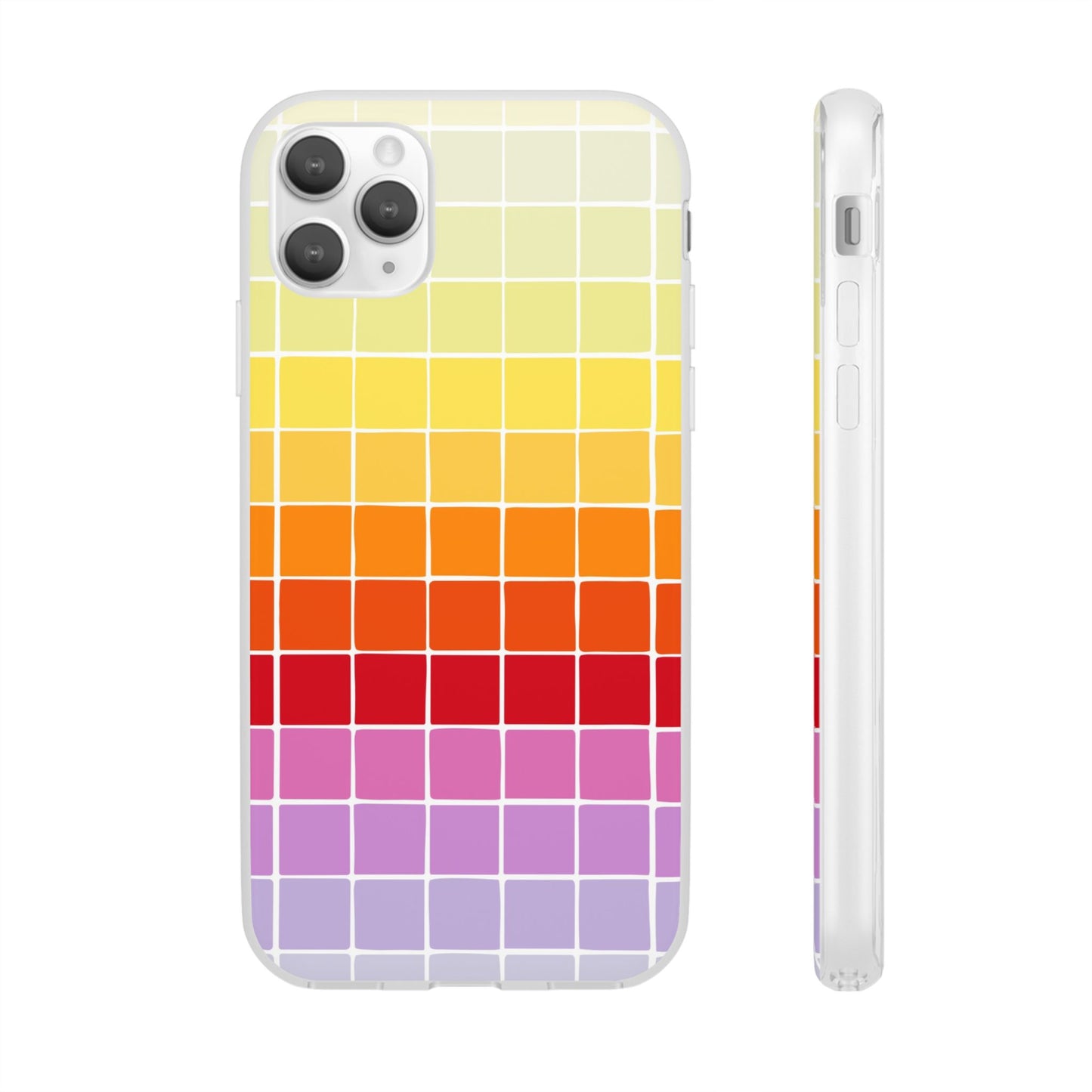 Colourful Squares - Flexi Case