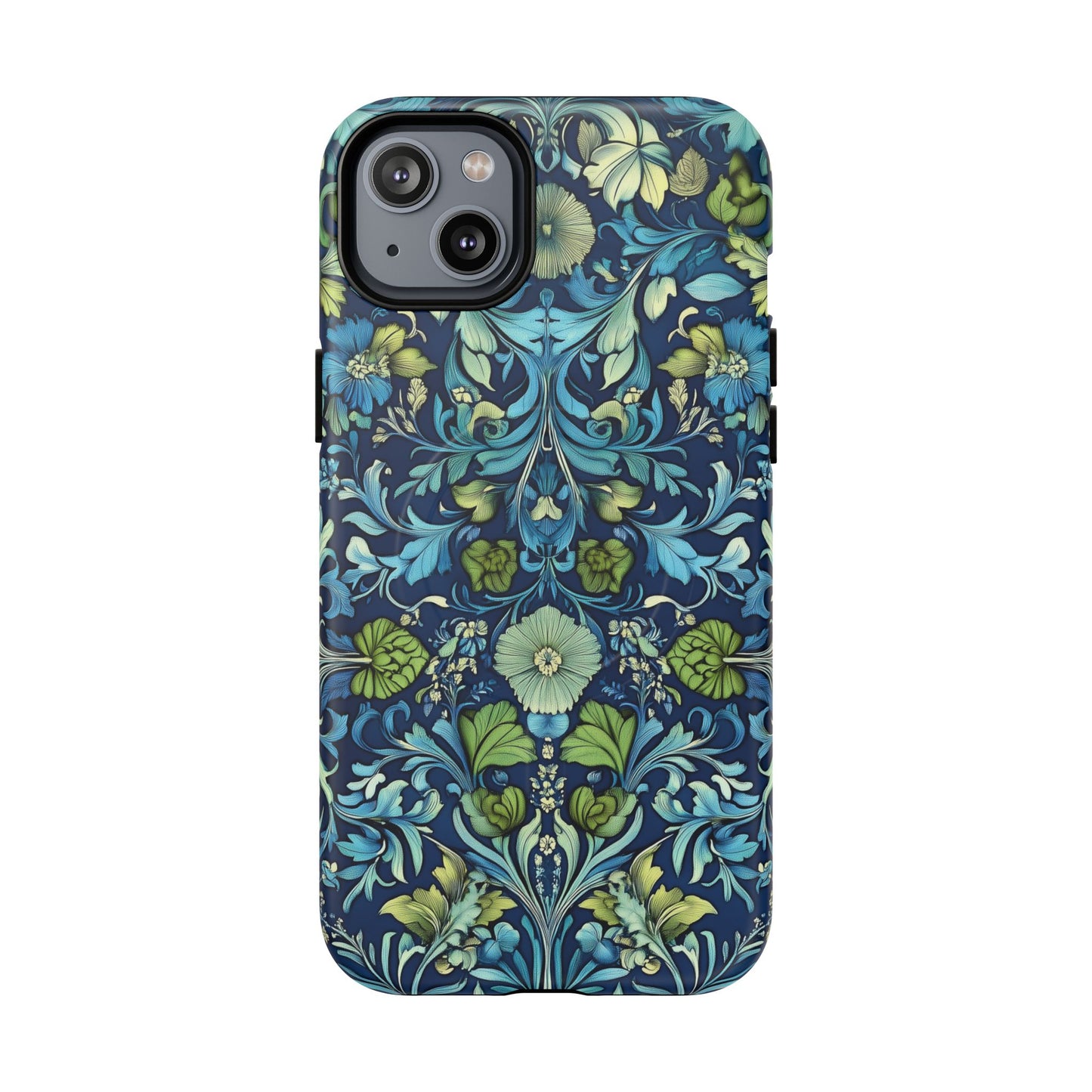 Blue William Morris Inspired