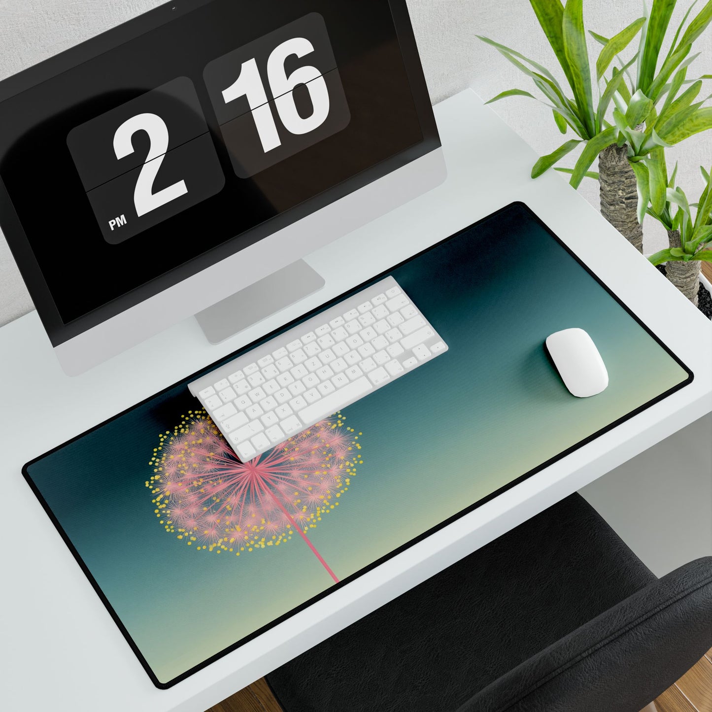 Desk Mat - Time Telling Dandelion