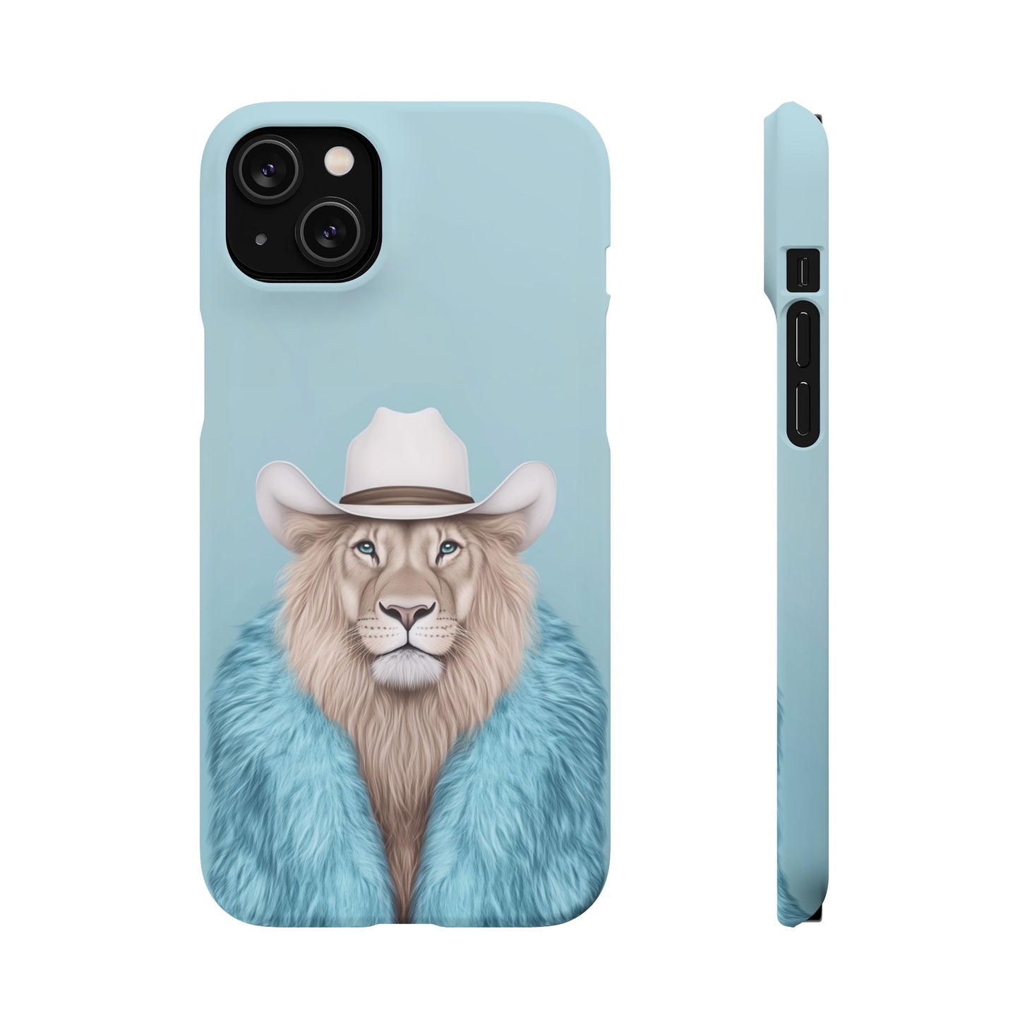 Lion in Fur Coat