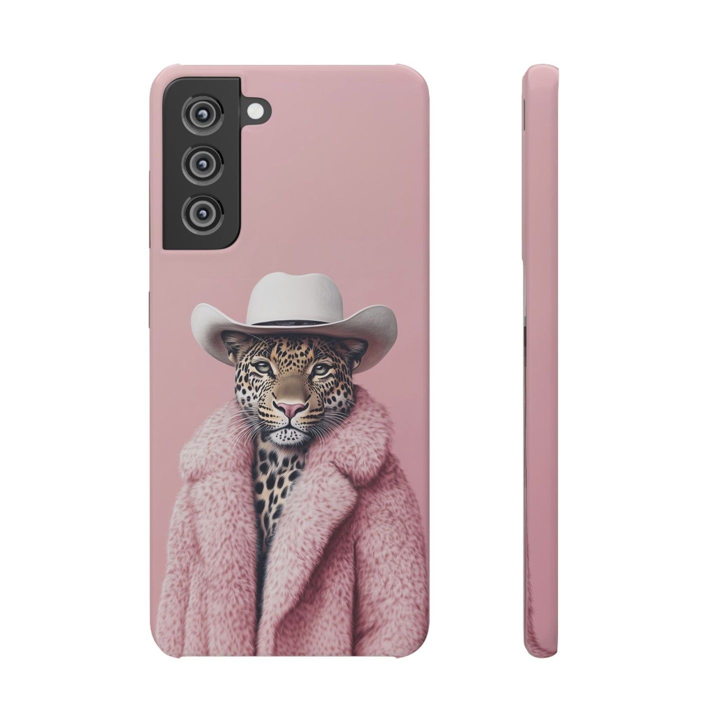 Leopard Fur Coat - Slim Case