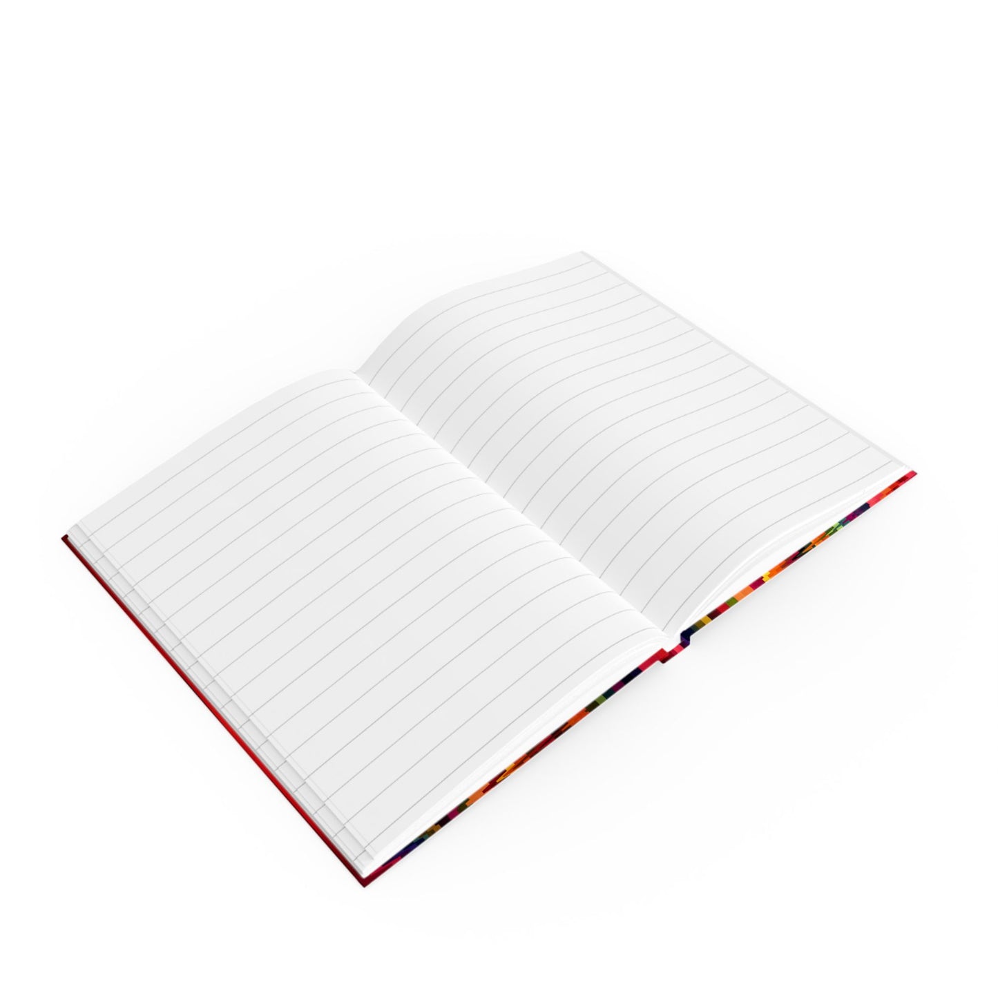 Hard Backed Journal - Vibrant Stripes