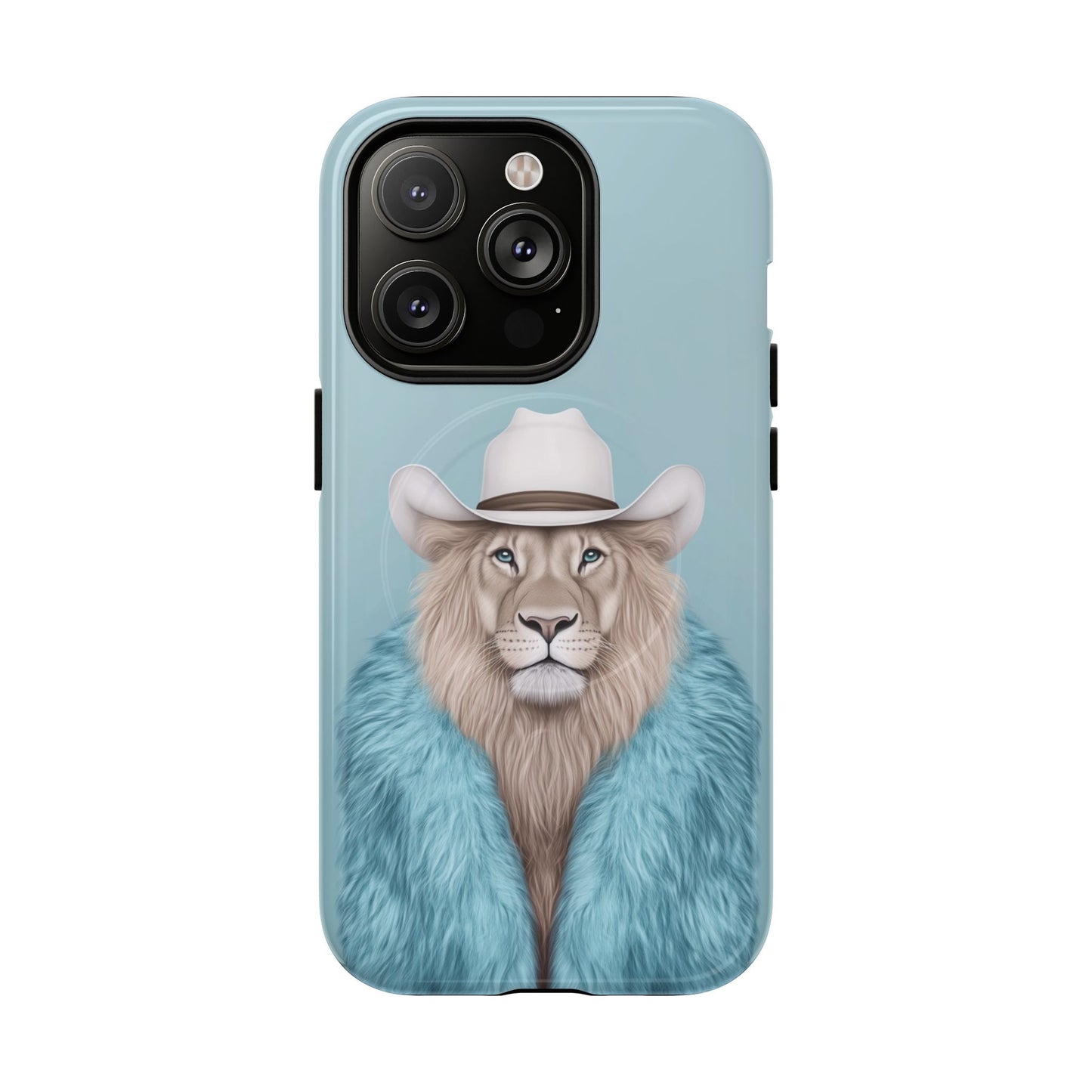 Lion in Fur Coat